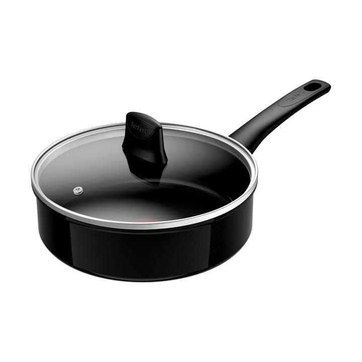 Frigideira de ferro fundido com tampa Renew ON Ø25,4 cm - Preto  - Tefal