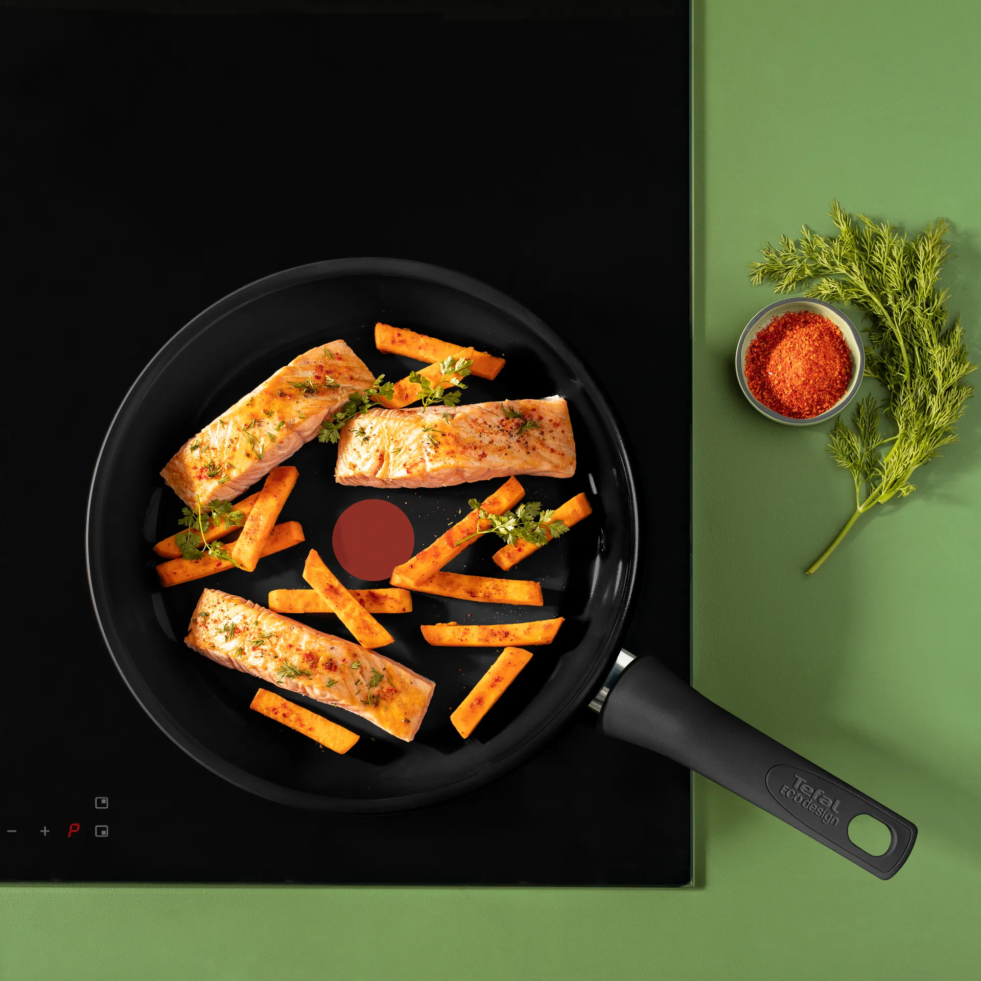 Frigideira Renew ON Ø25,8 cm, Preto  Tefal