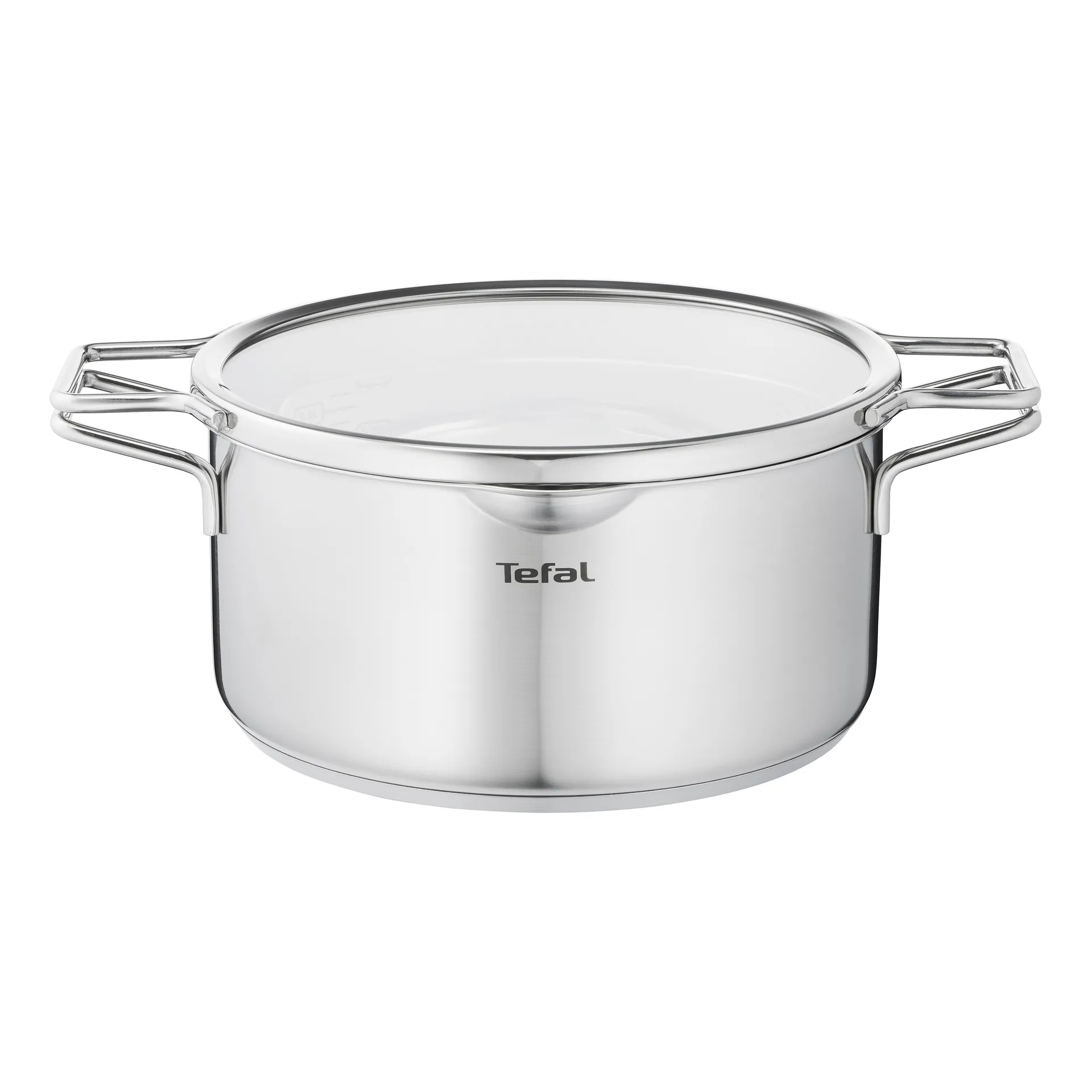 Panela de aço inoxidável Nordica, 2,5 L Tefal