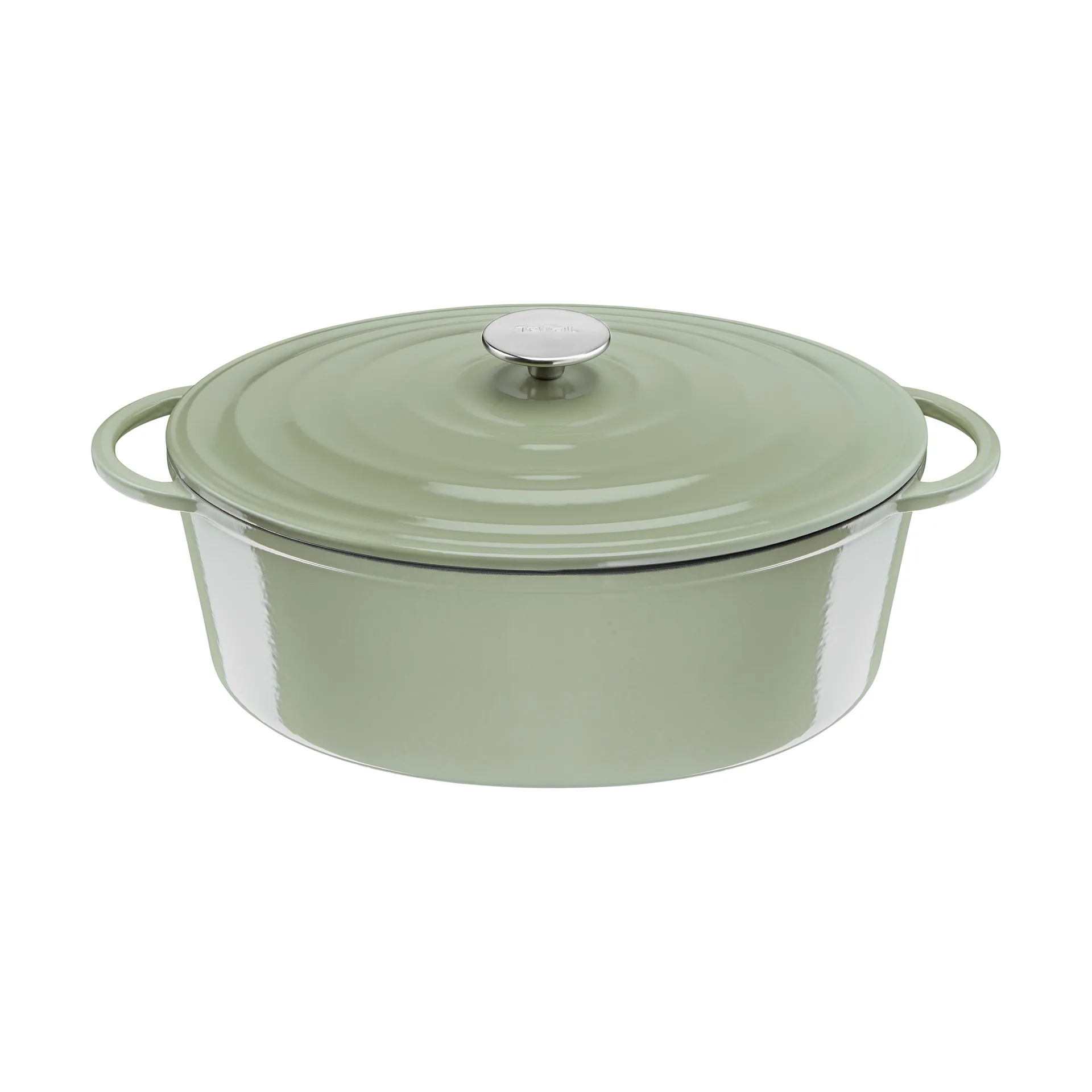Panela oval 7,2 L Tefal LOV , Verde  Tefal