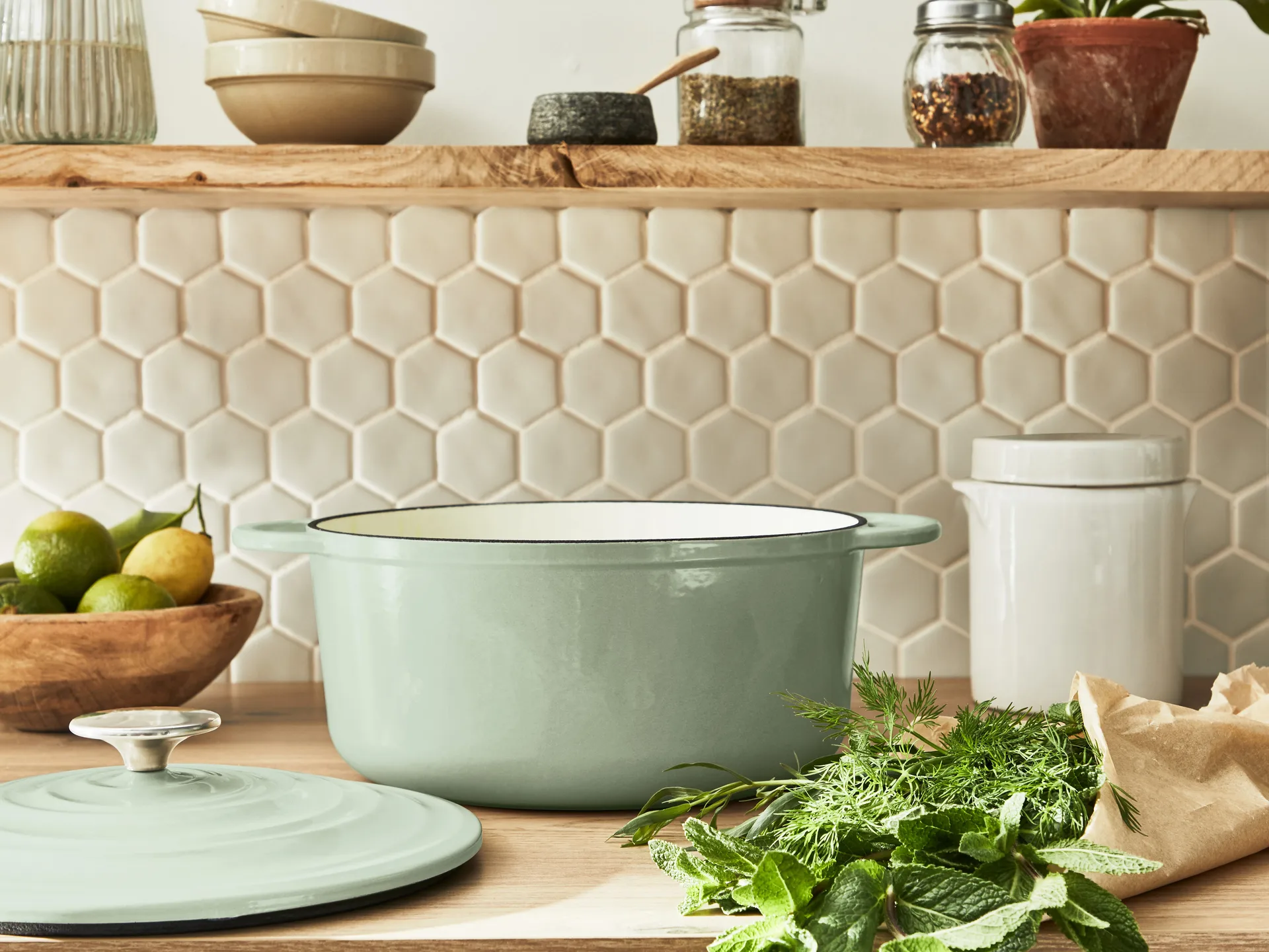 Panela redonda 5 L Tefal LOV, Verde  Tefal