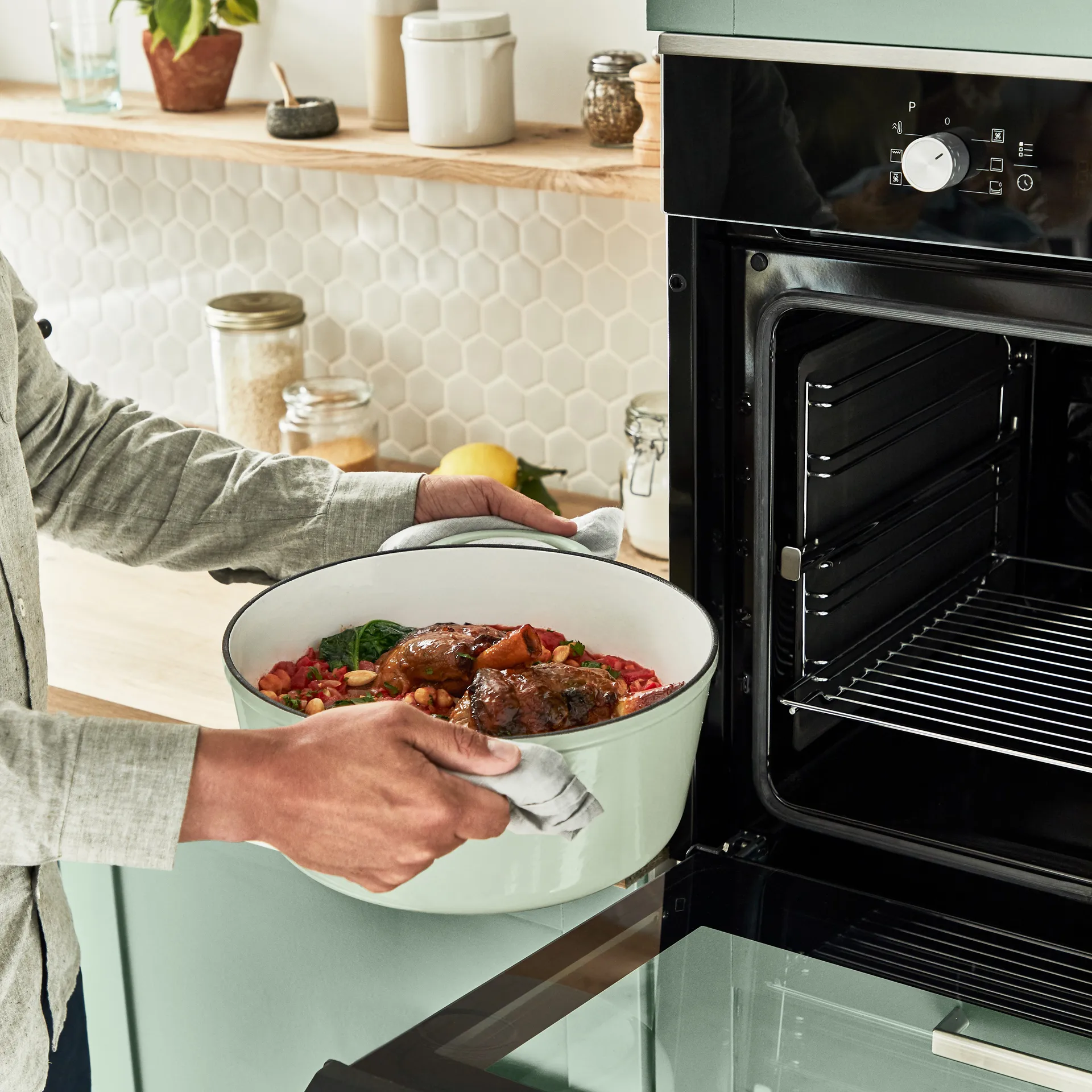 Panela redonda 7,4 L Tefal LOV, Verde  Tefal