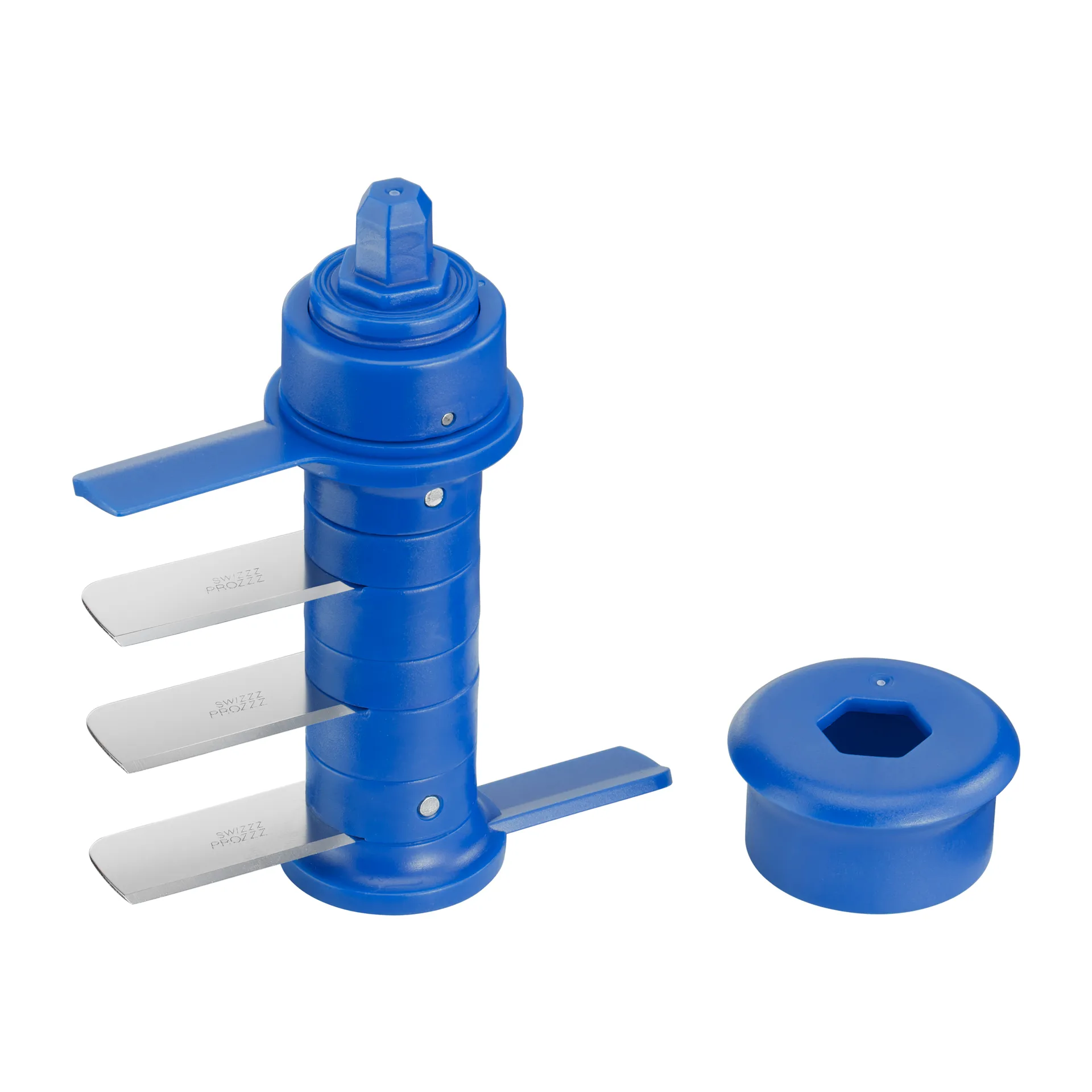 Utensílio de cortar "Chop & Shaker" Jamie Oliver, Azul Tefal