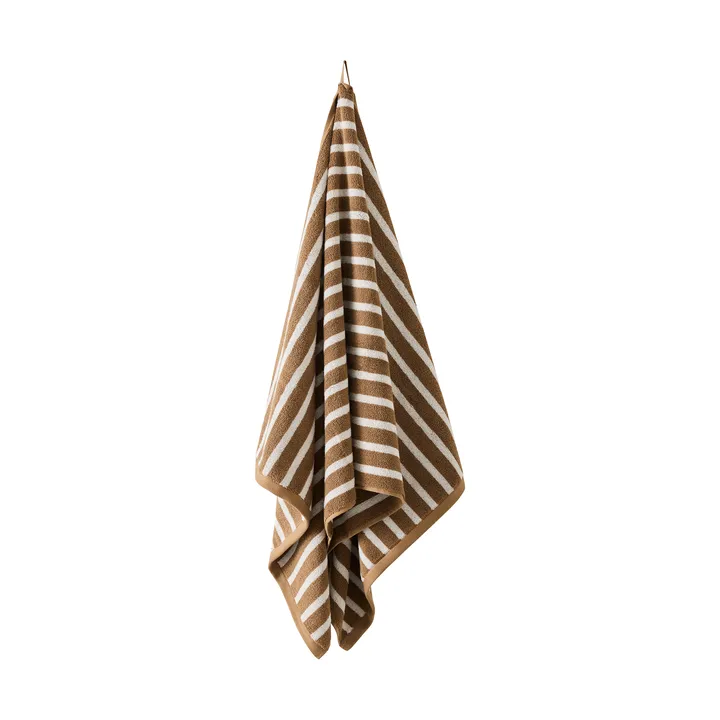 Bonnie toalha de banho 70x140 cm - Castanho - Tell Me More