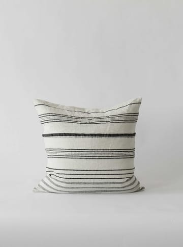 Capa de almofada linho Noelle 50x50 cm  - branco/preto - Tell Me More