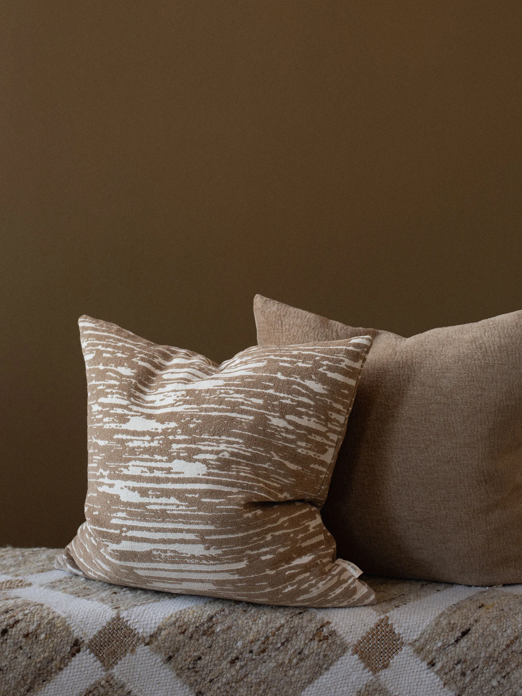 Celine capa de almofada 50x50 cm, Bege Tell Me More