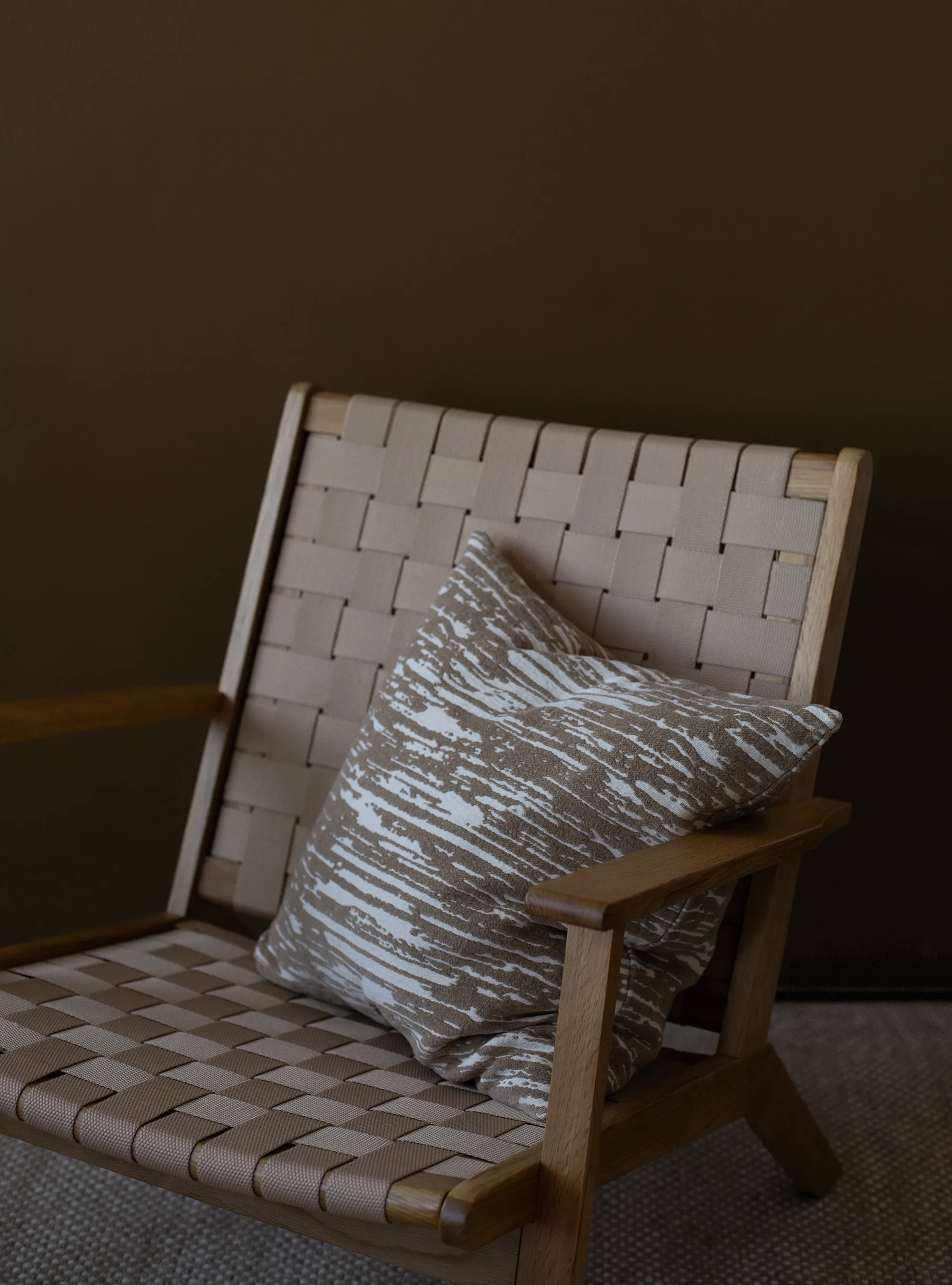 Celine capa de almofada 50x50 cm, Bege Tell Me More