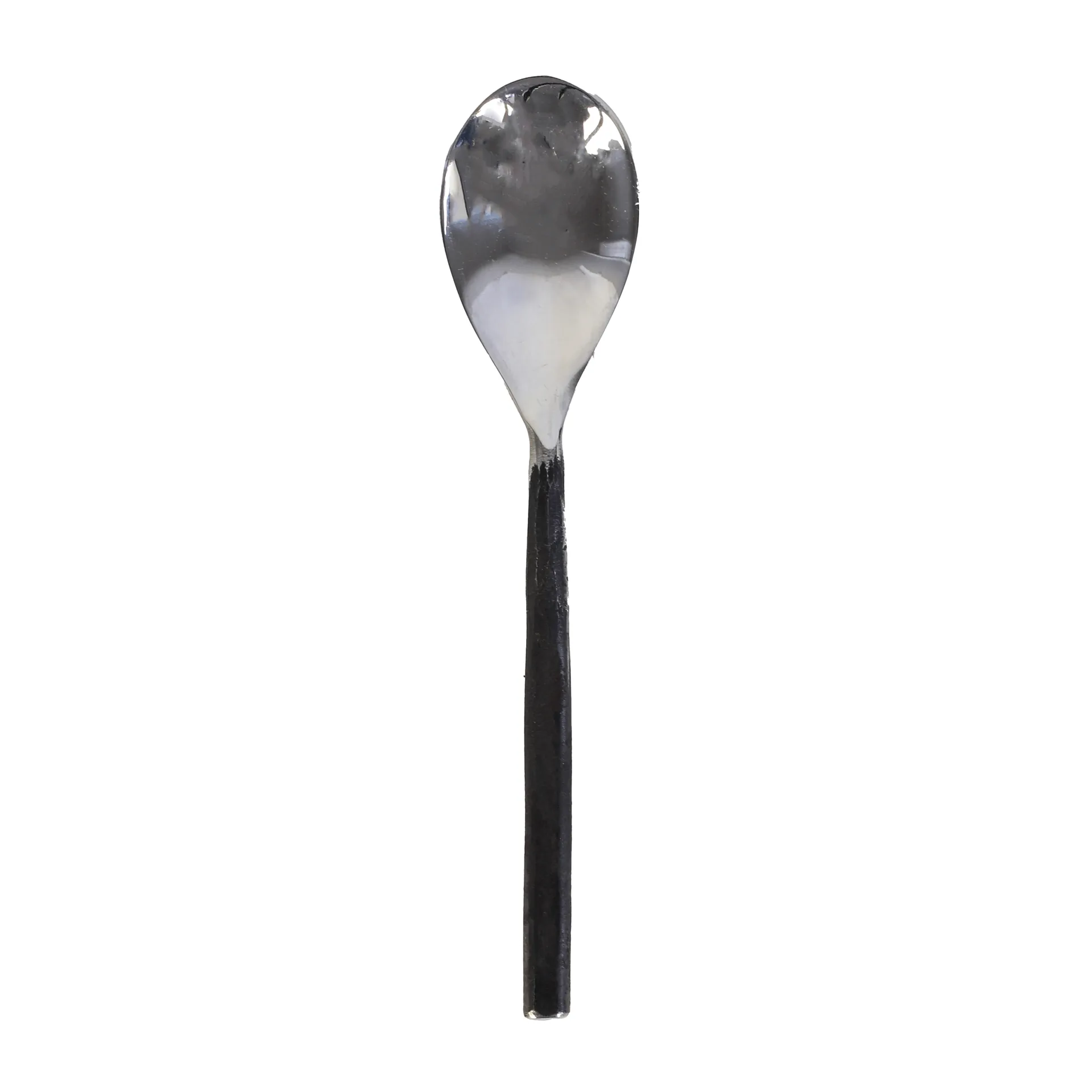Colher de chá Steel, Aço não polido Tell Me More