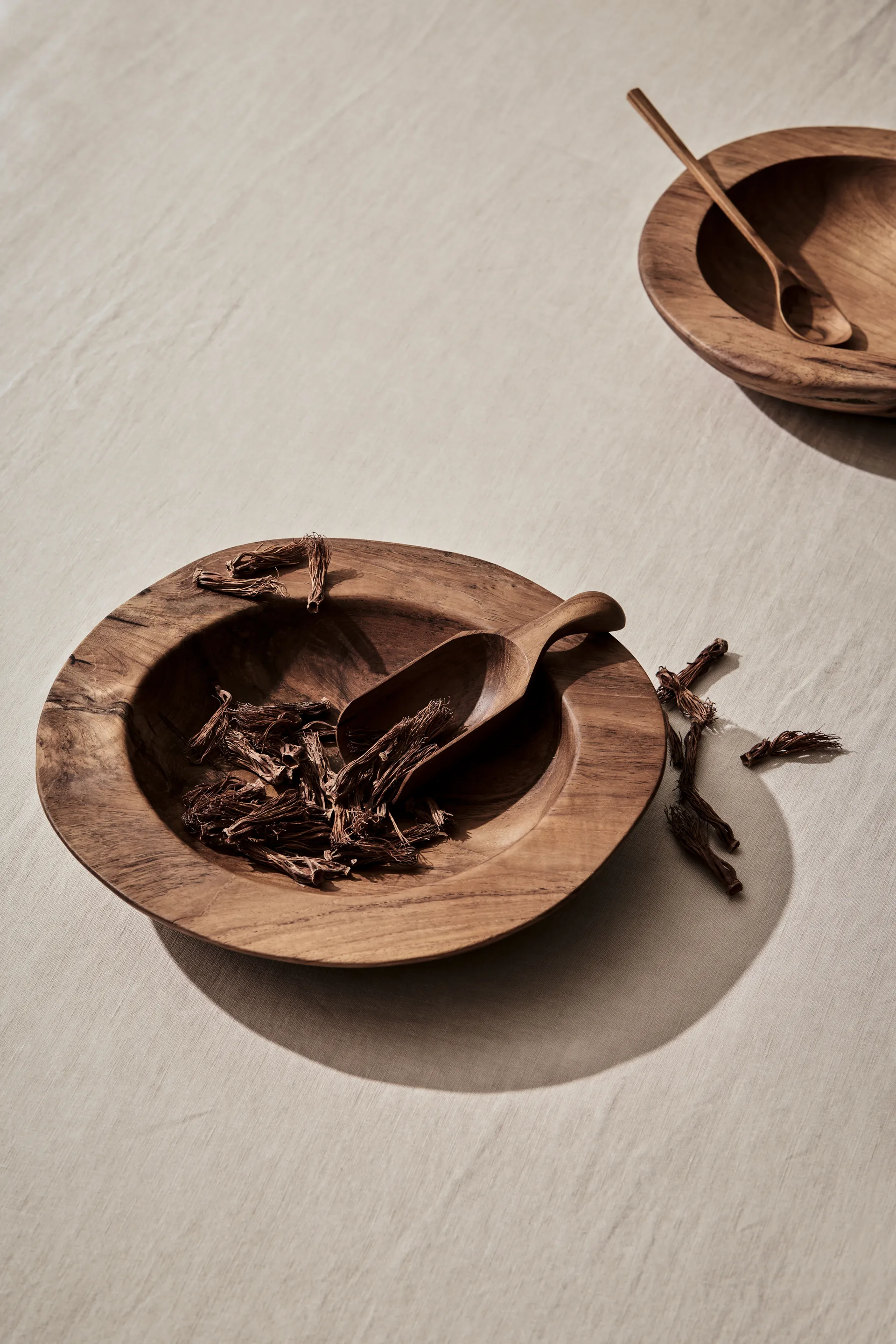 Colher de medida Teak, Marrom Tell Me More