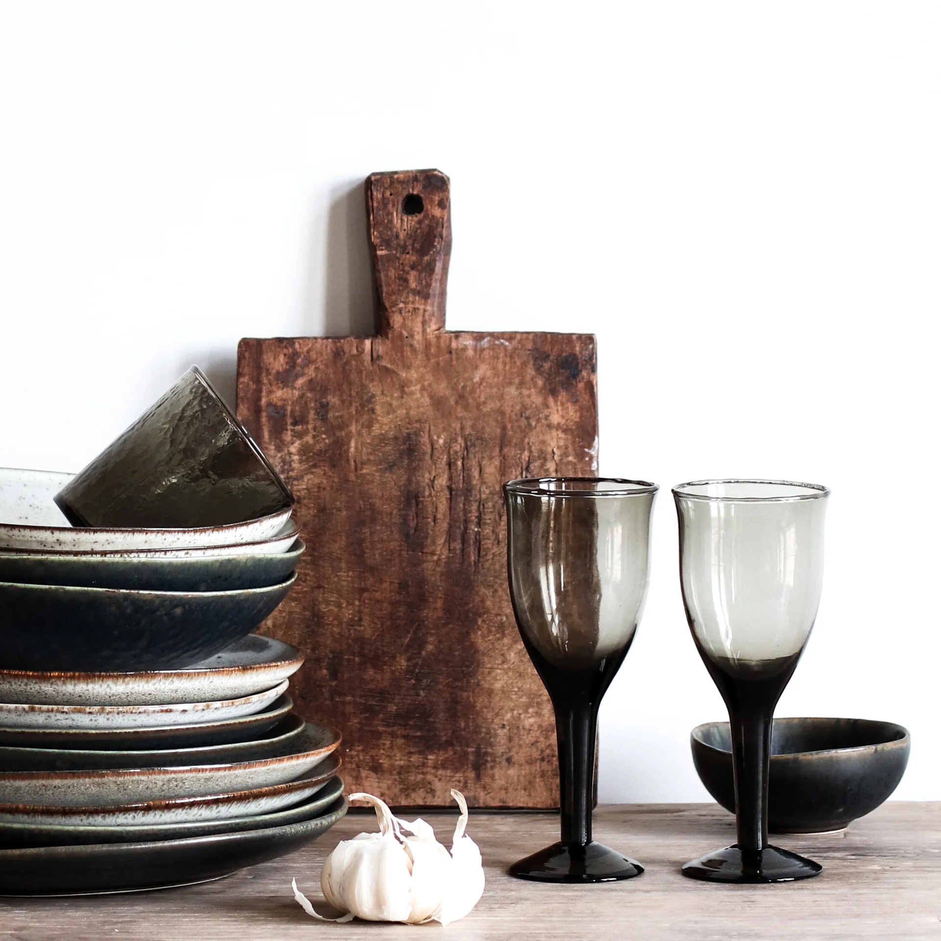 Copos Galette 30 cl, smoke (cinza) Tell Me More