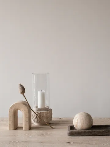 Esfera de decoração Travertine  - Ø10cm  - Tell Me More