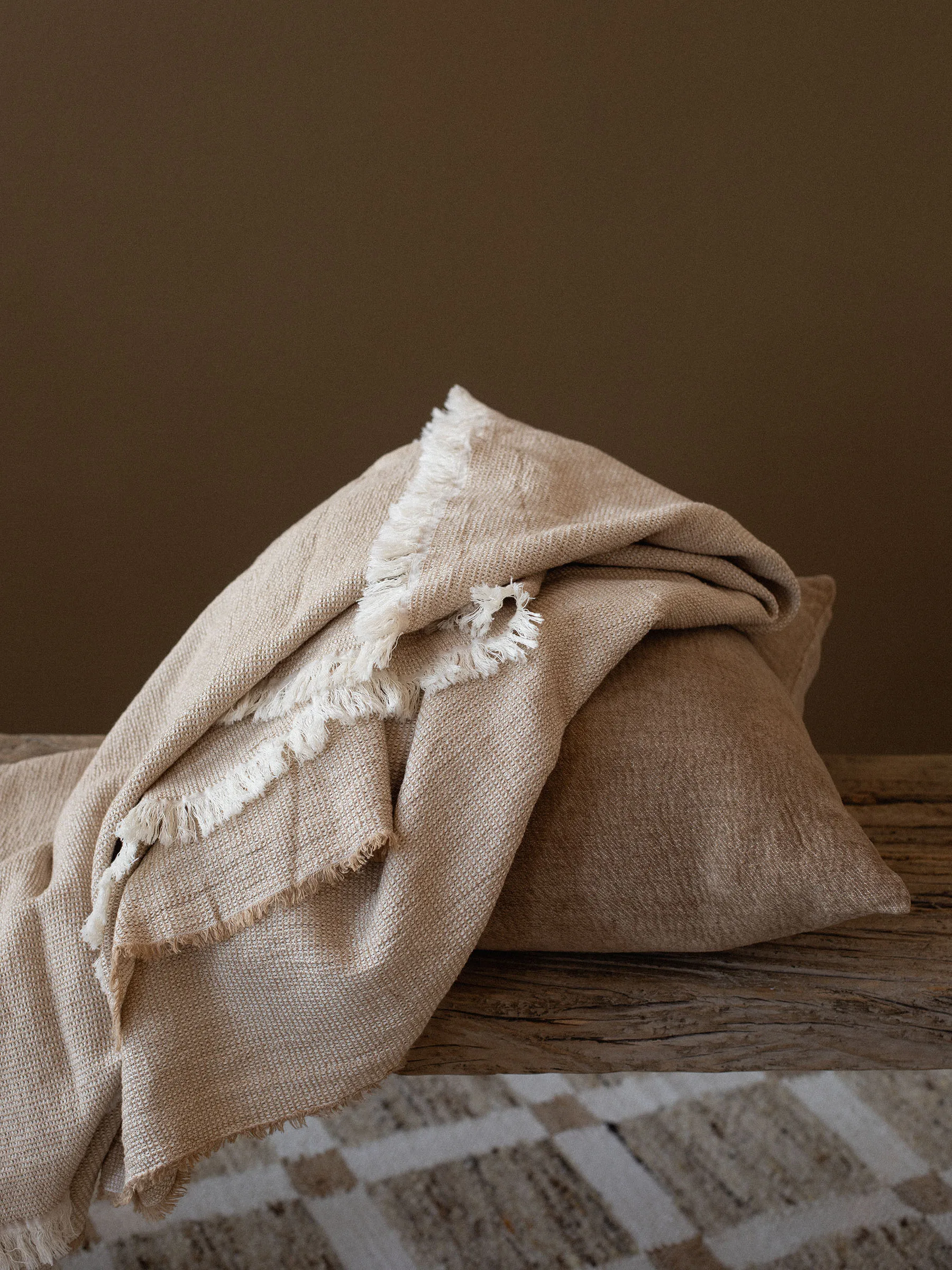 Florian manta 135x200 cm, Bege Tell Me More