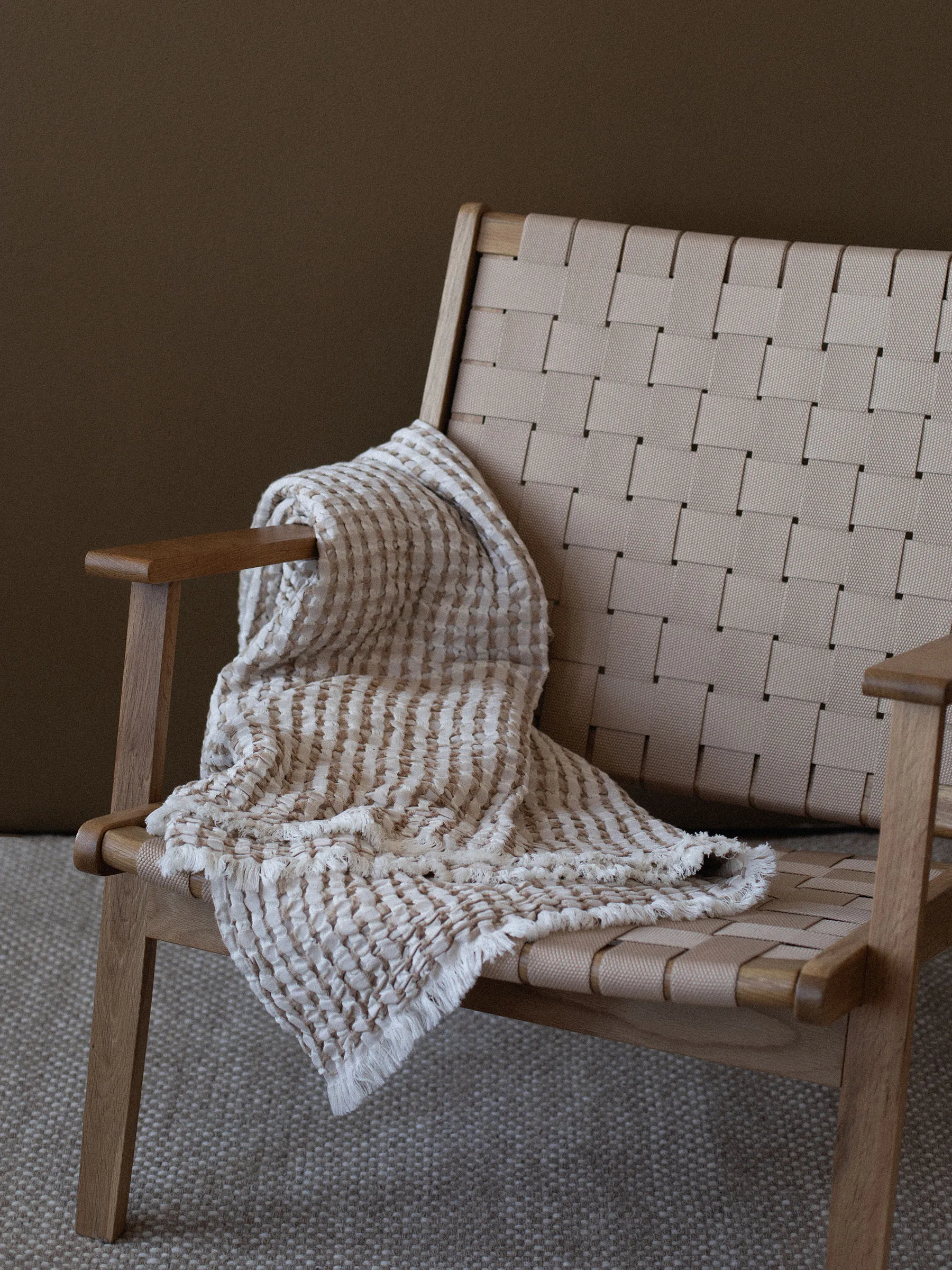 Gilbert manta 140x200 cm, Bege Tell Me More