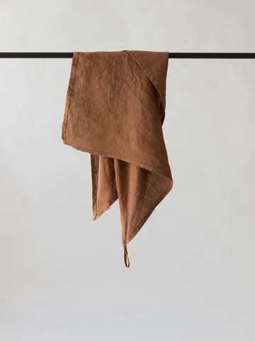 Guardanapo de linho Washed - amber (castanho) - Tell Me More