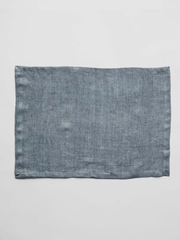 Individual de mesa Marion em linho 37x50 cm, Ocean Tell Me More