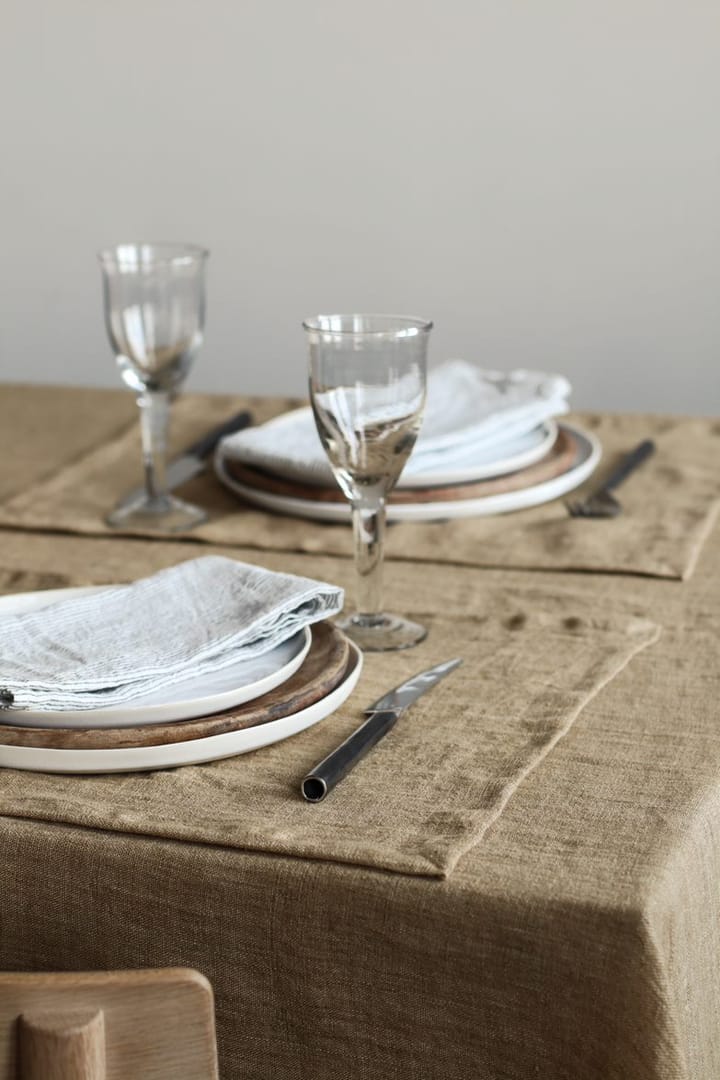 Individual de mesa Marion em linho 37x50 cm, Pampas Tell Me More