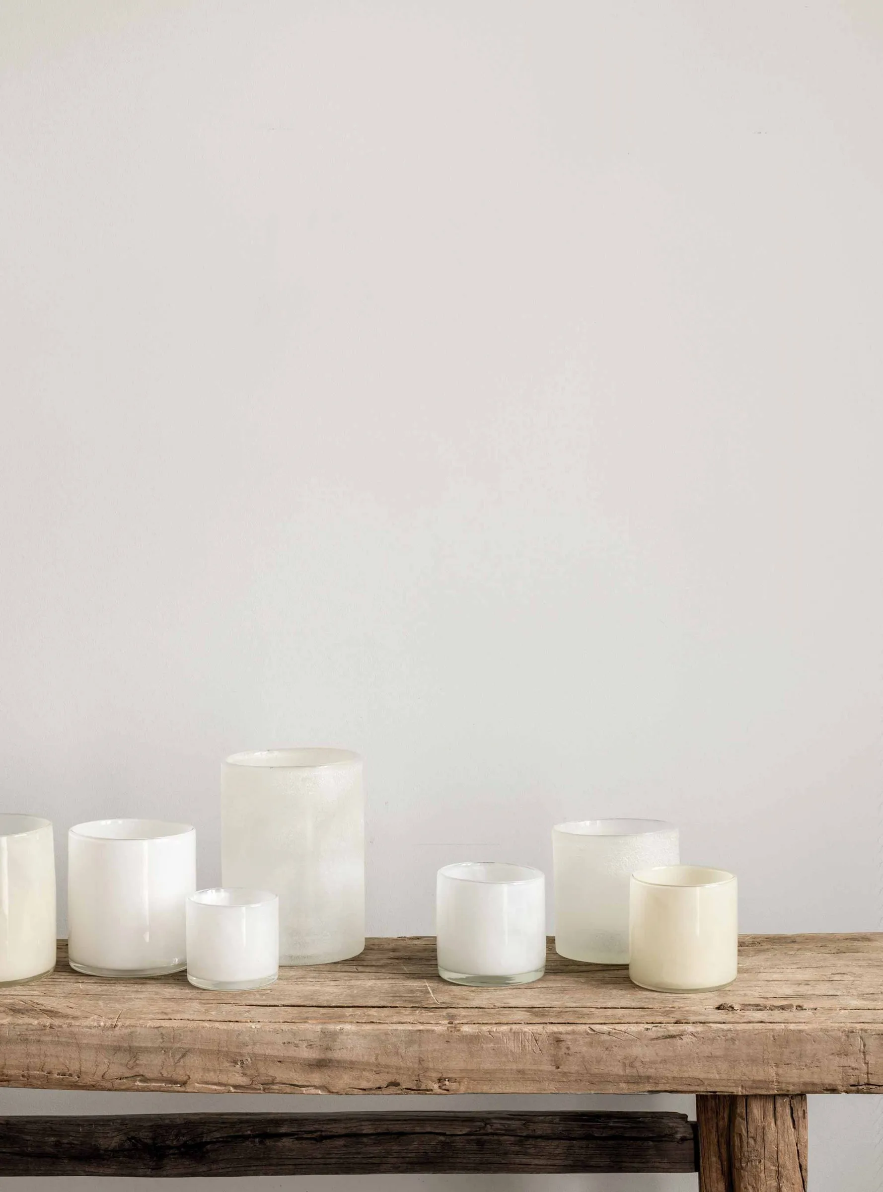 Lanterna Lyric L, linen (branco) Tell Me More