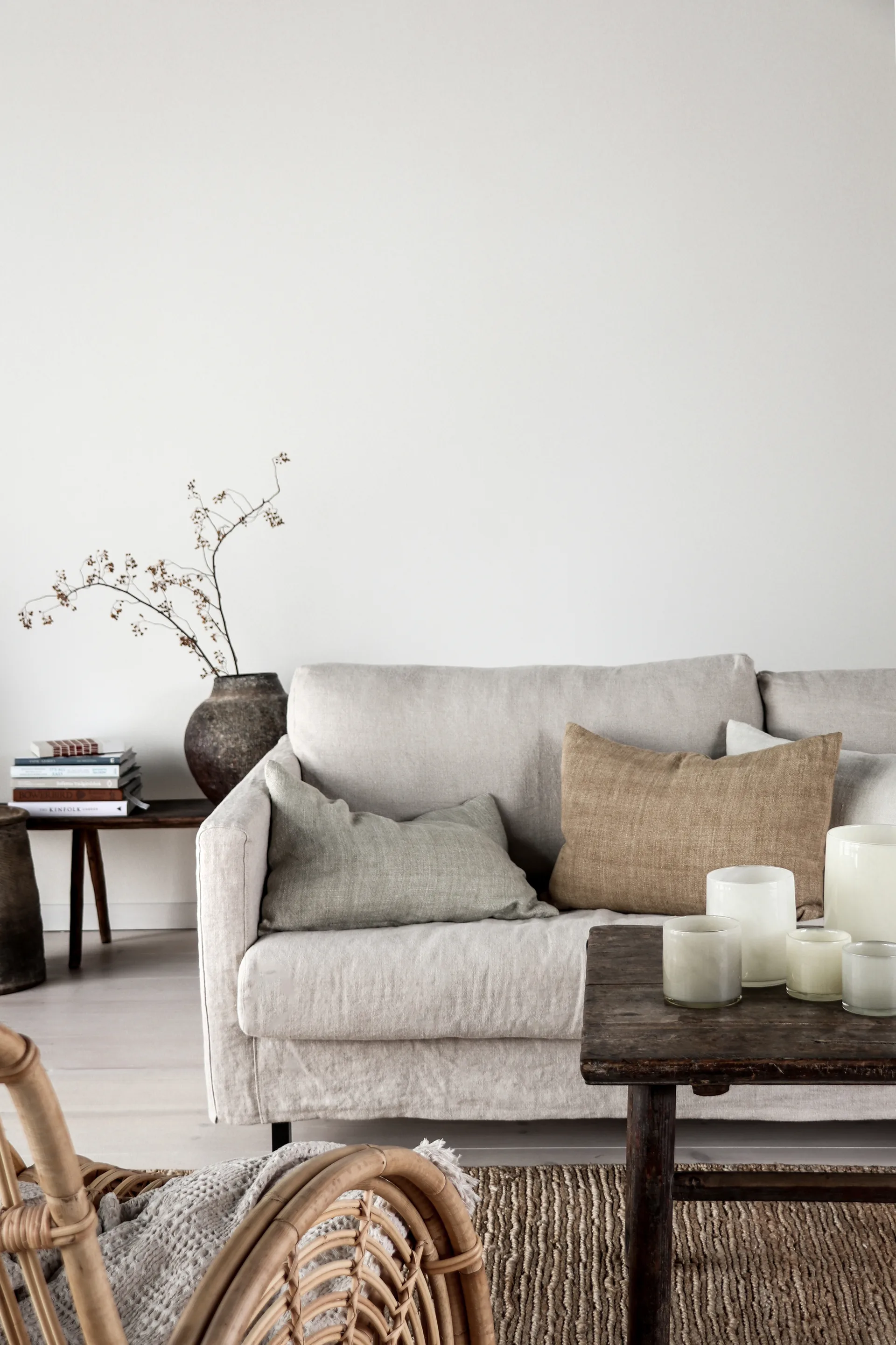 Lanterna Lyric XS, Linen (branco) Tell Me More