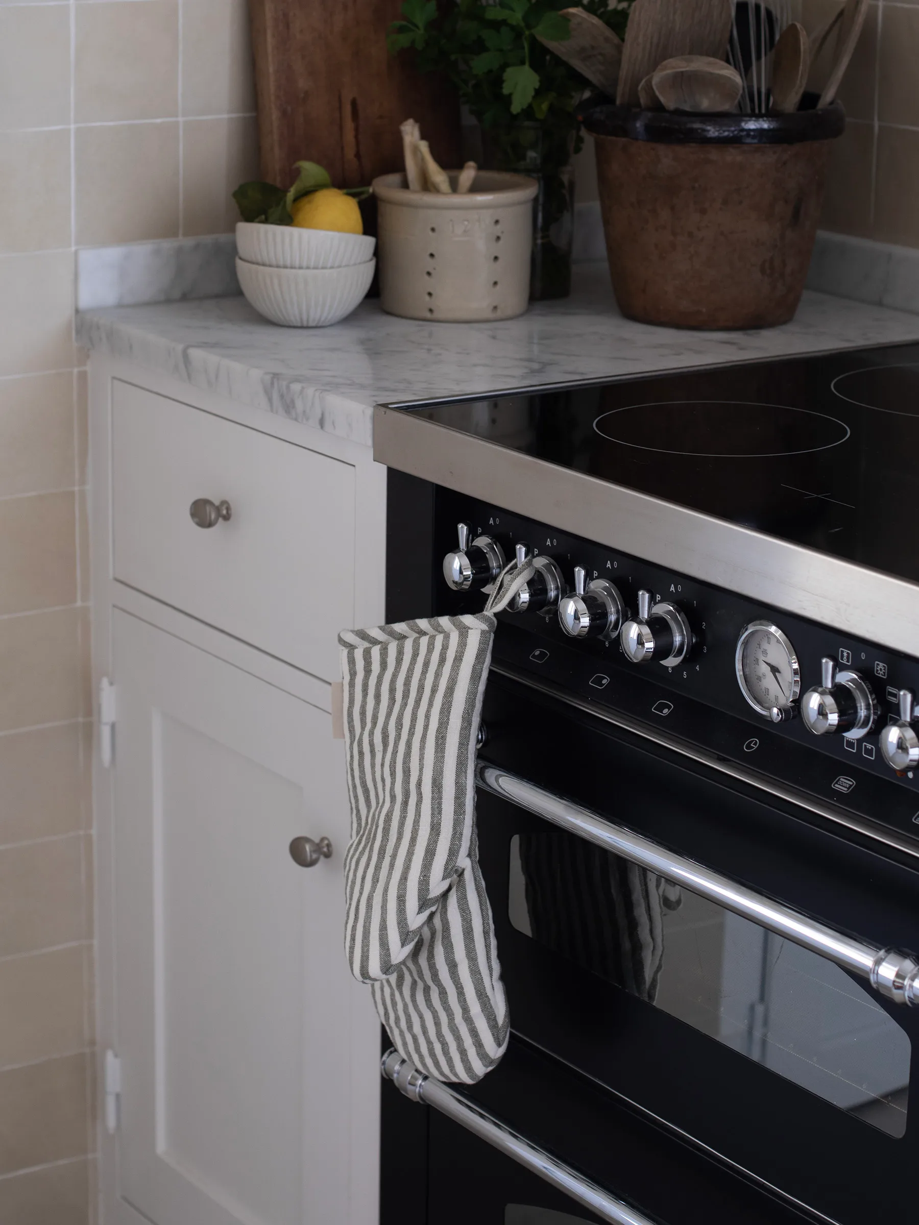 Luva de forno Leon 15x30 cm, Seagrass Tell Me More