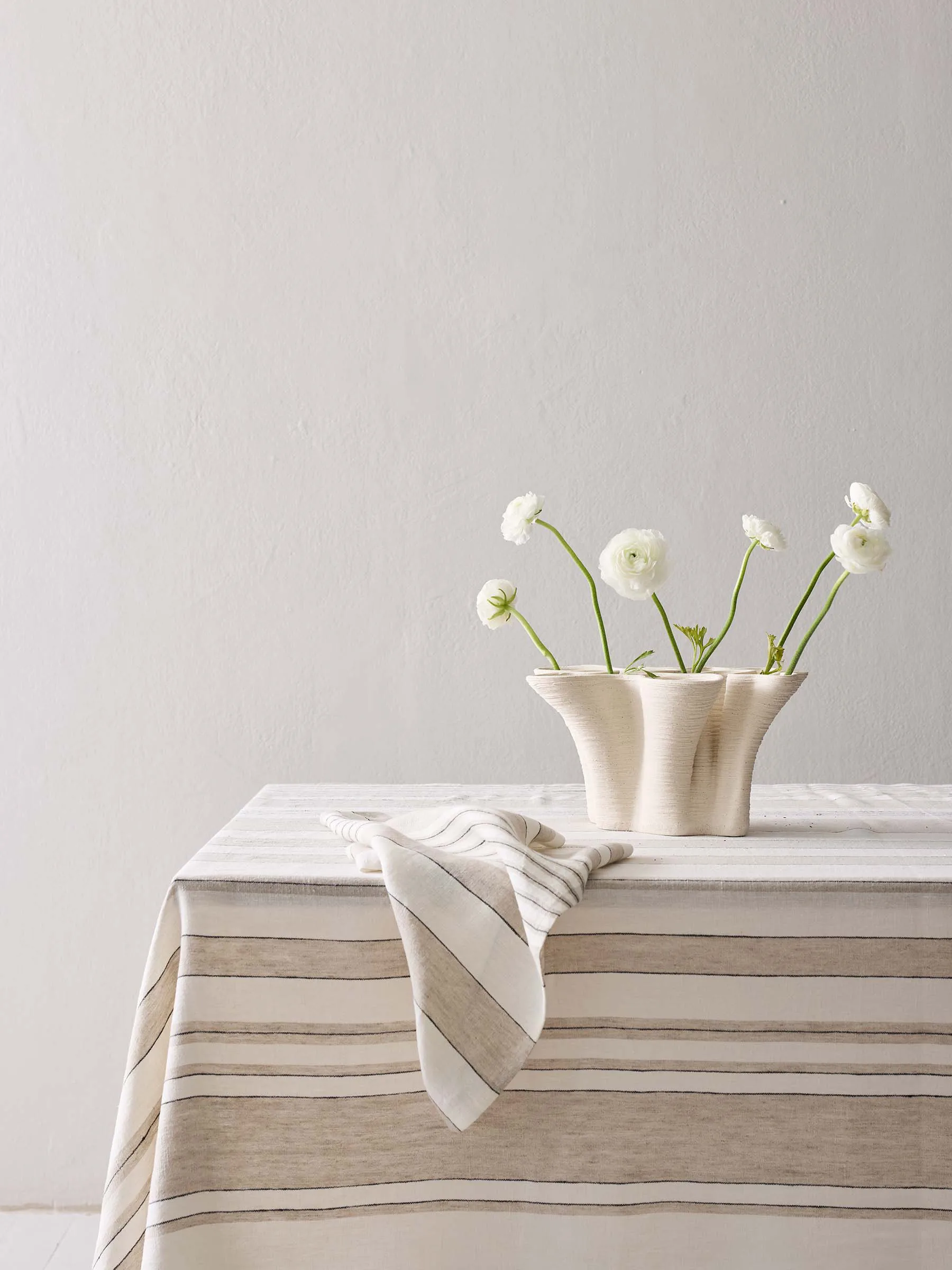 Noah pano de cozinha 50x70 cm, Bege riscado Tell Me More