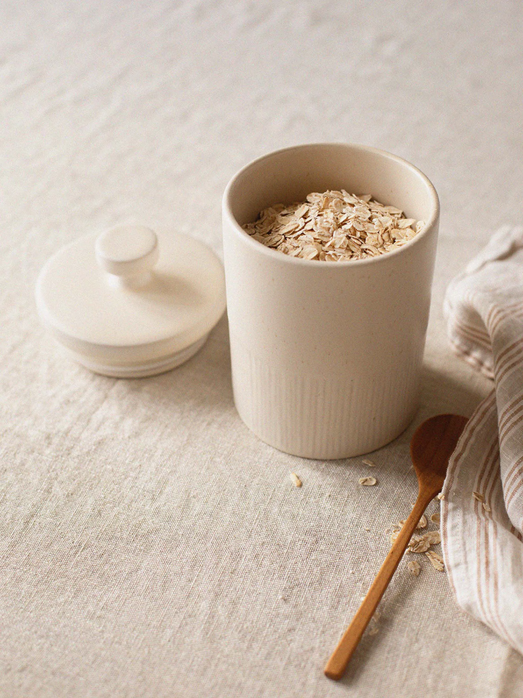 Palermo frasco com tampa, Branco-sujo, pequeno 0,95 L Tell Me More