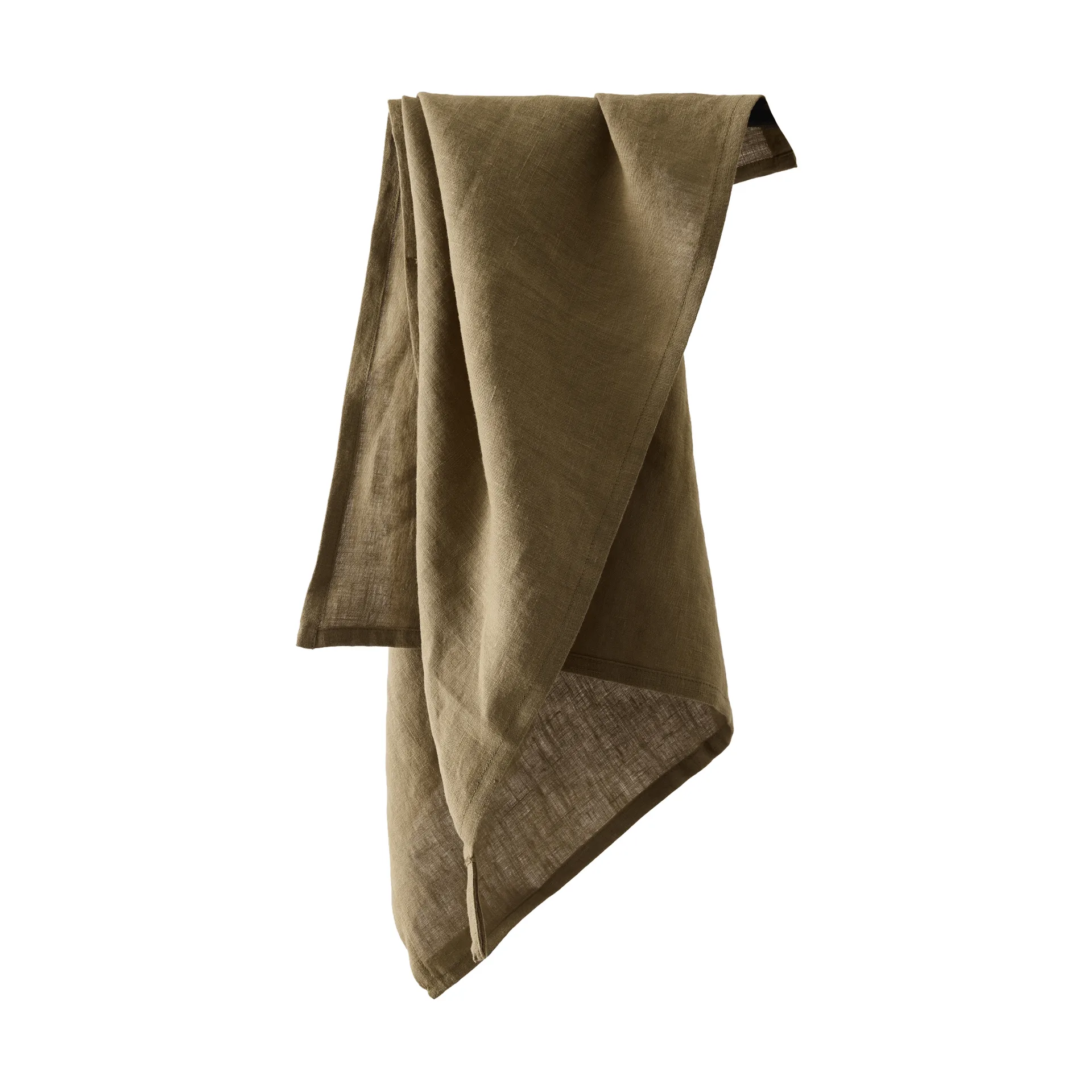 Pano de cozinha linho Tell Me More 50x70 cm, Dark olive green Tell Me More