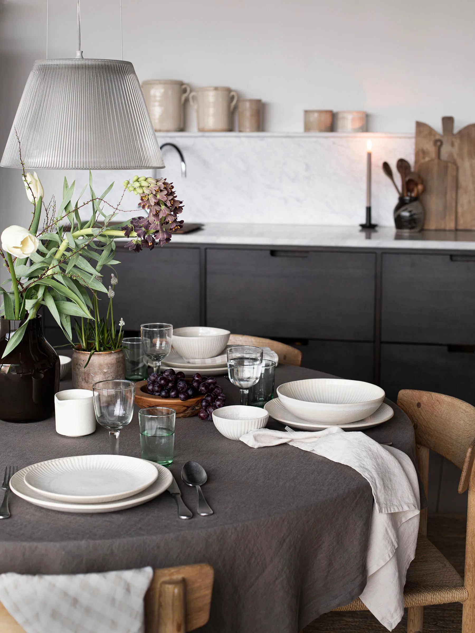 Prato Granada Ø22 cm, Cremevit-bege Tell Me More