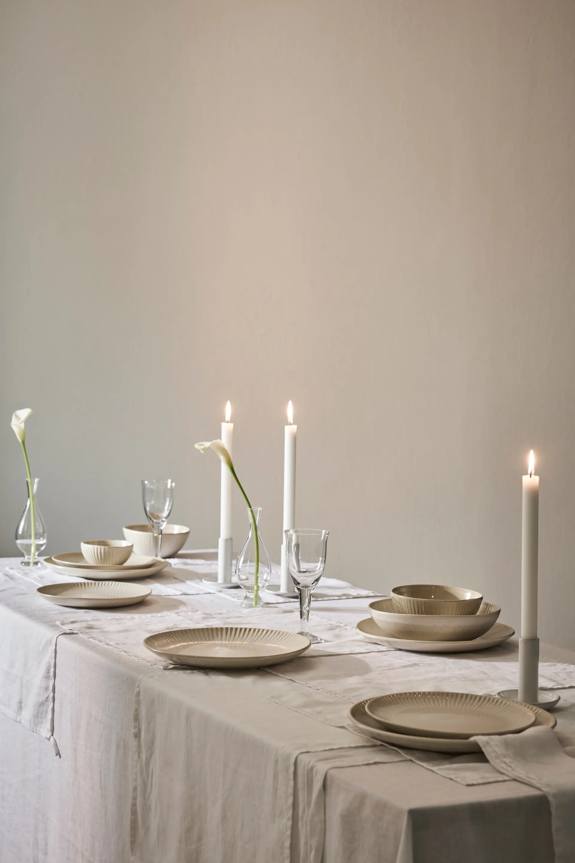 Prato Granada Ø26,5 cm, Cremevit-bege Tell Me More