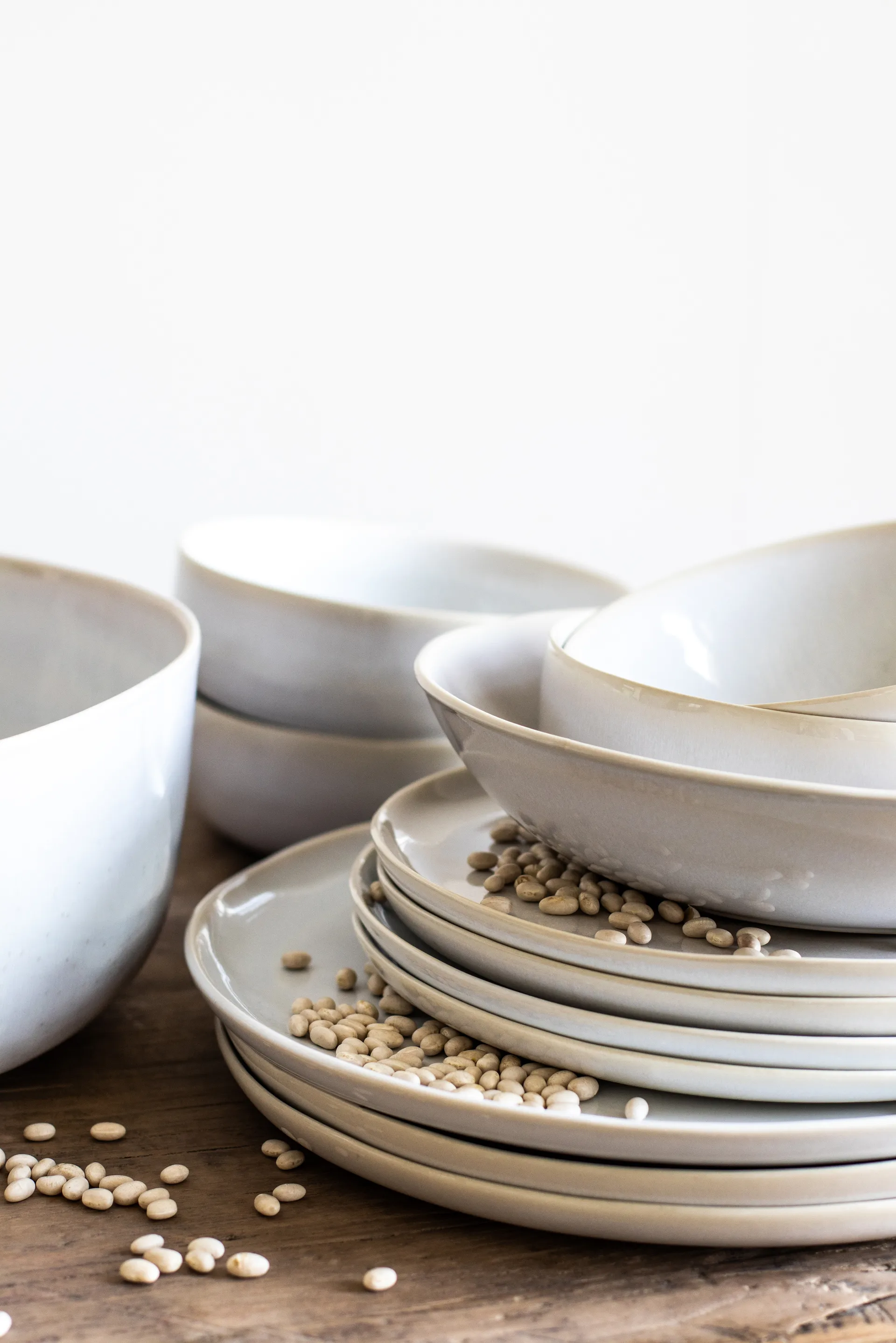 Prato Vince 27 cm, Branco Tell Me More