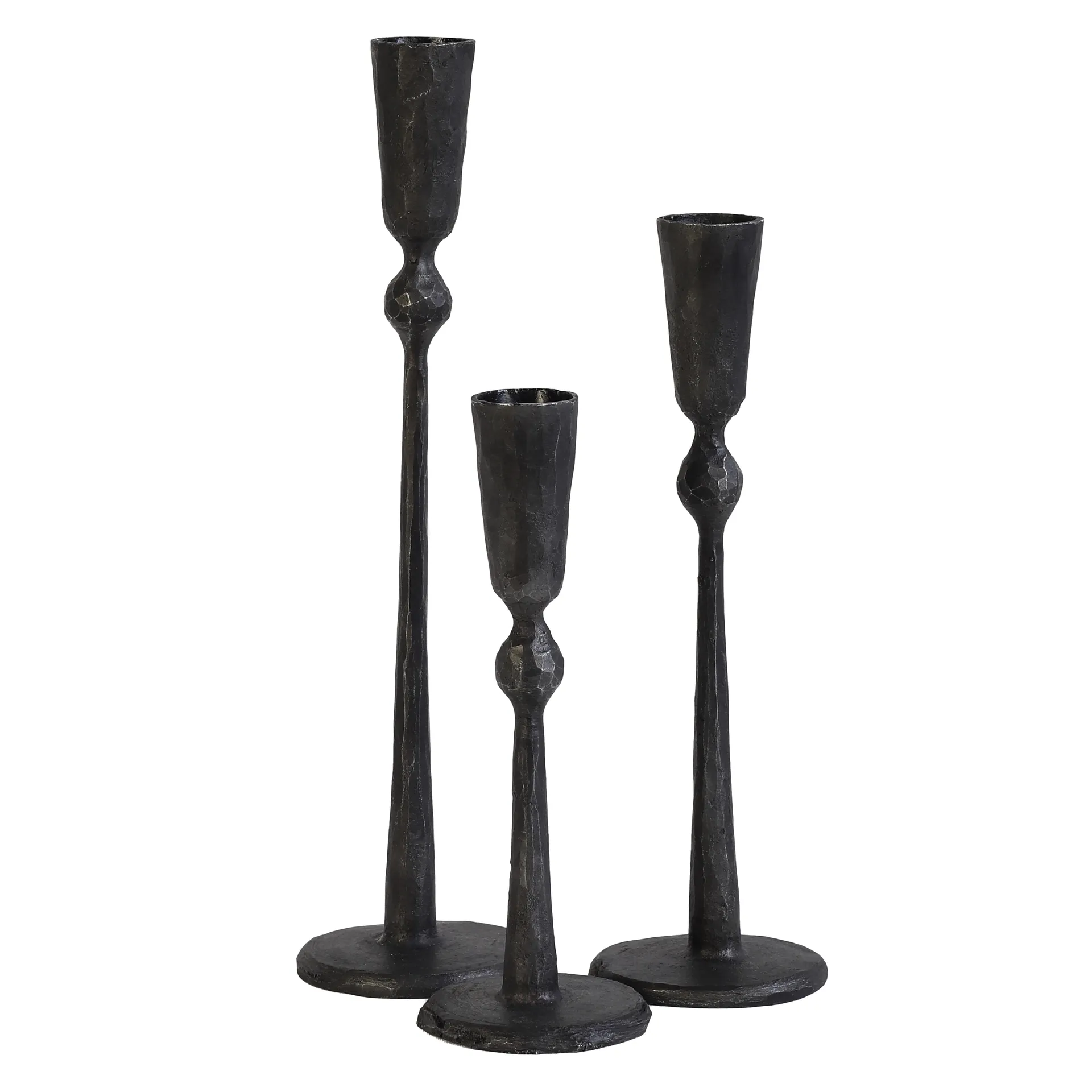 Suporte de velas Boule preto, Grande Tell Me More