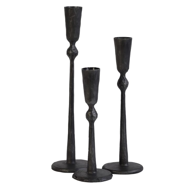 Suporte de velas Boule preto, Grande Tell Me More