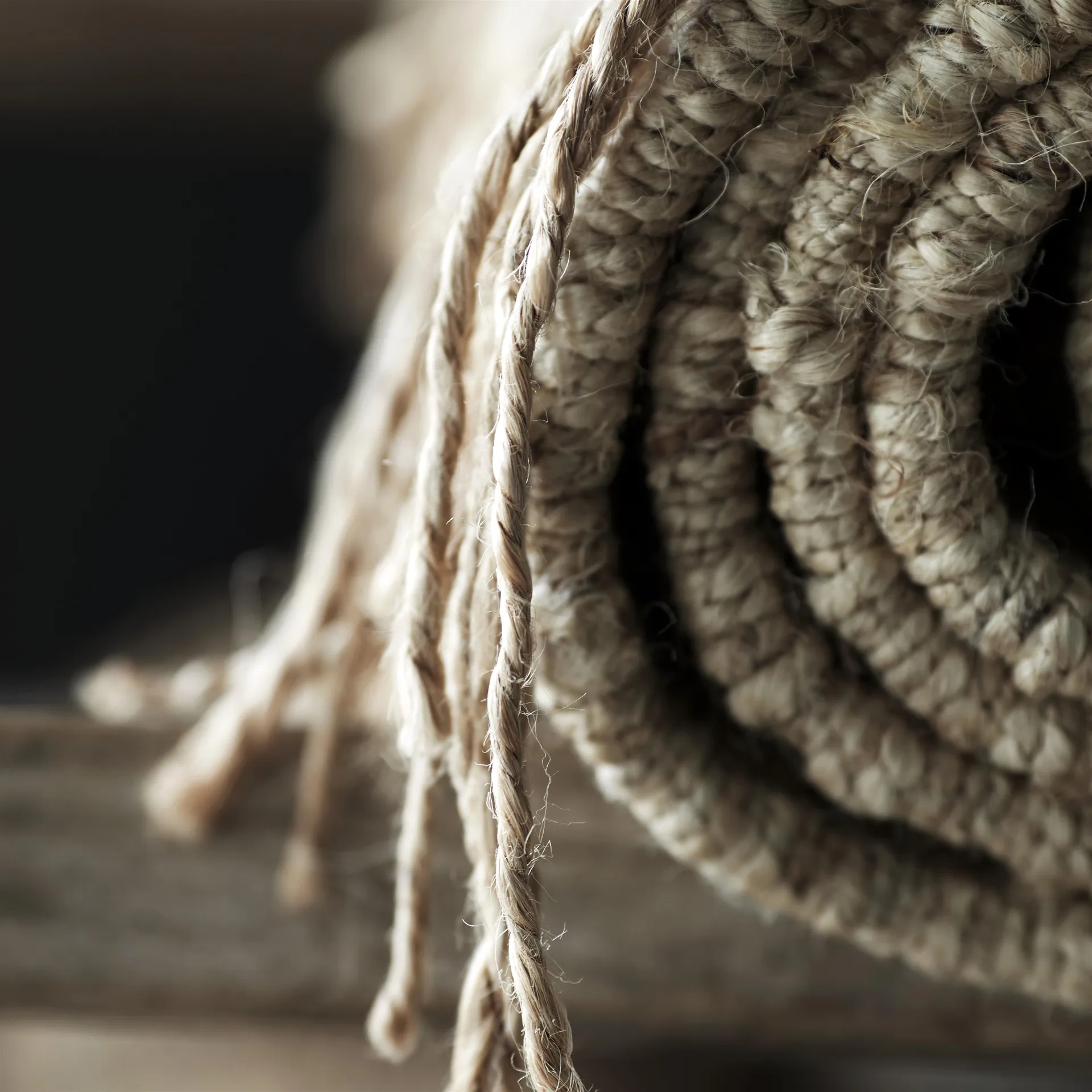 Tapete Hemp natural, 60x90 cm Tell Me More