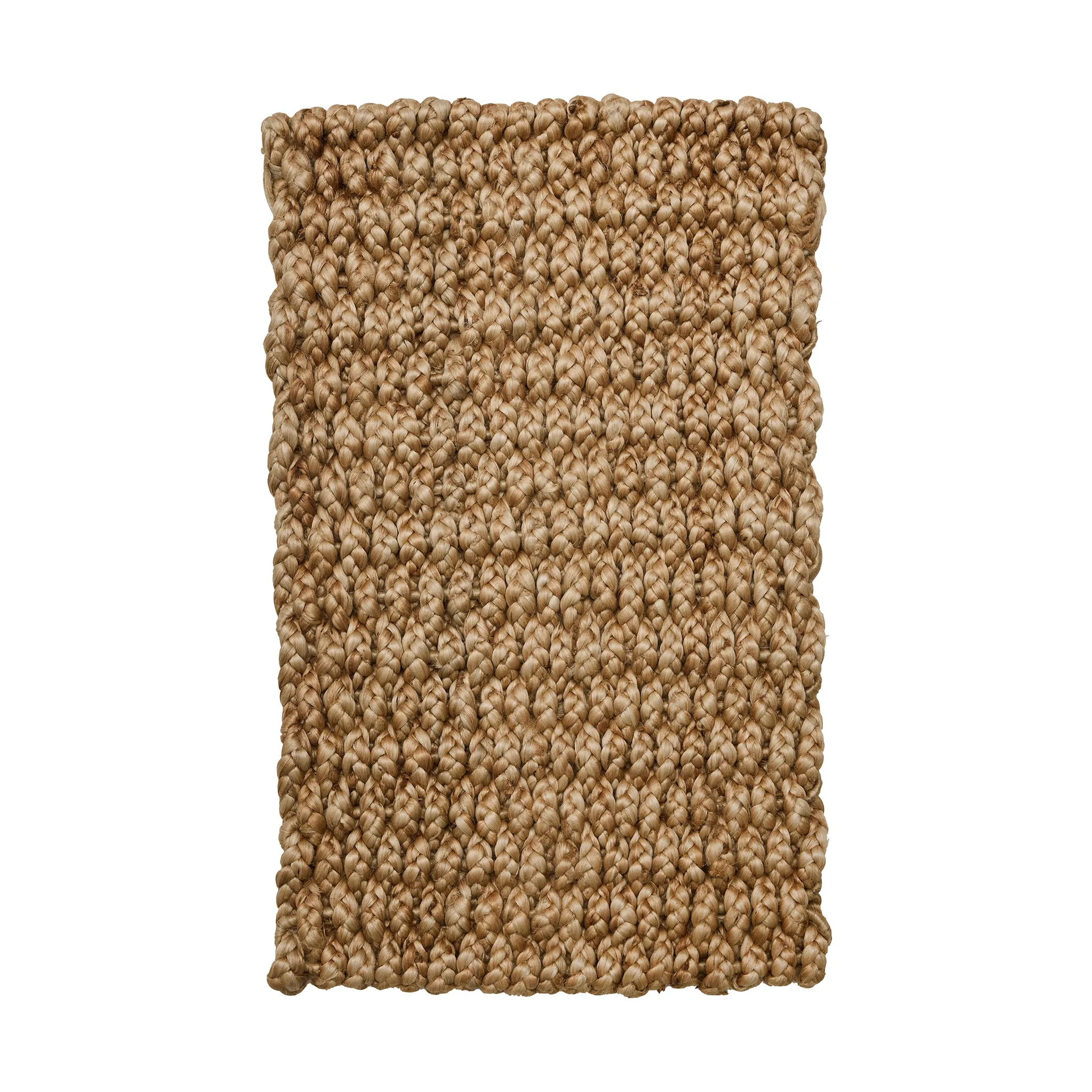 Tell Me More Braided jute tapete de porta 45x75 cm, Natural Tell Me More