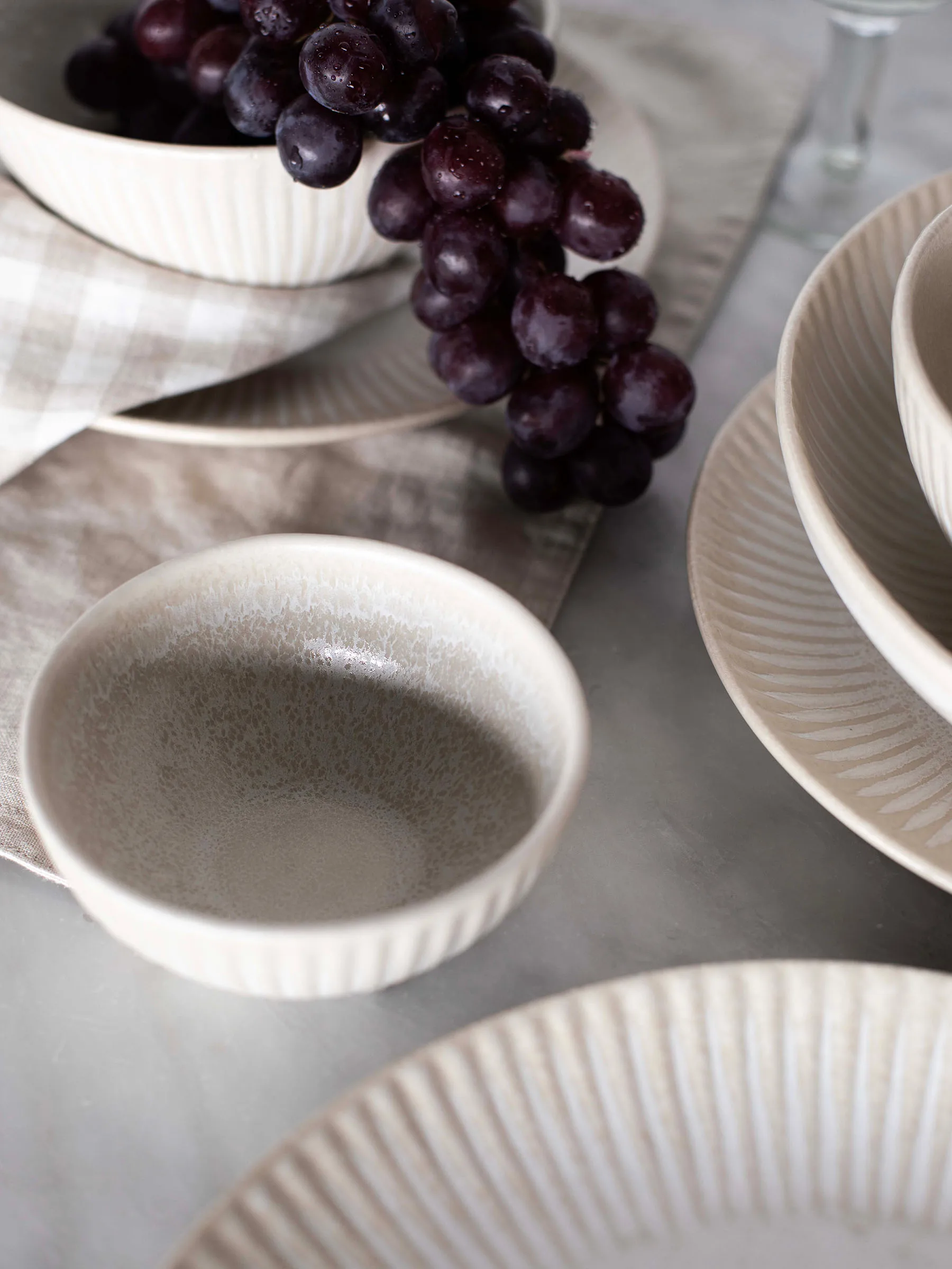 Tigela Granada mini Ø11 cm, Cremevit-bege Tell Me More