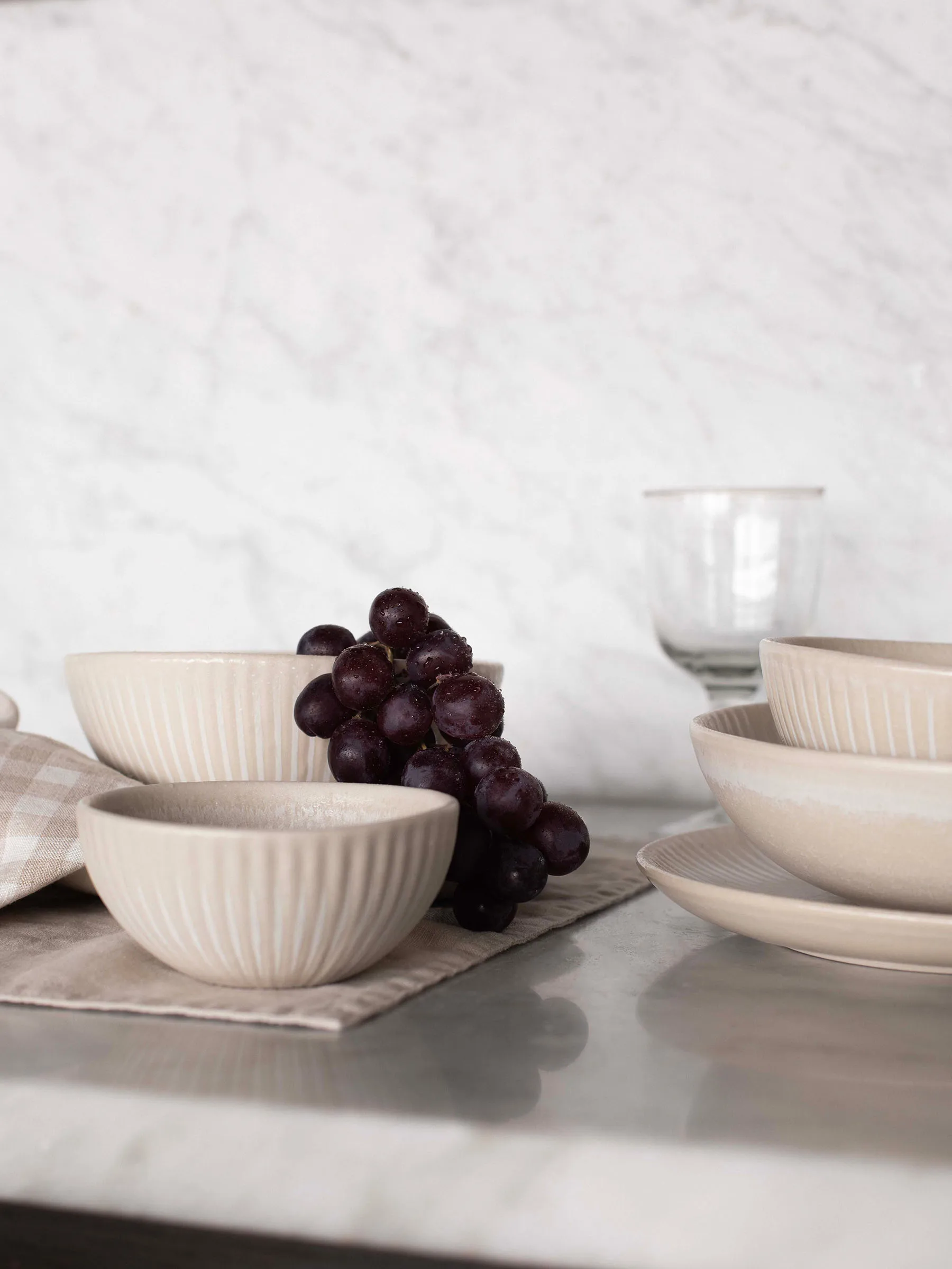 Tigela Granada mini Ø11 cm, Cremevit-bege Tell Me More