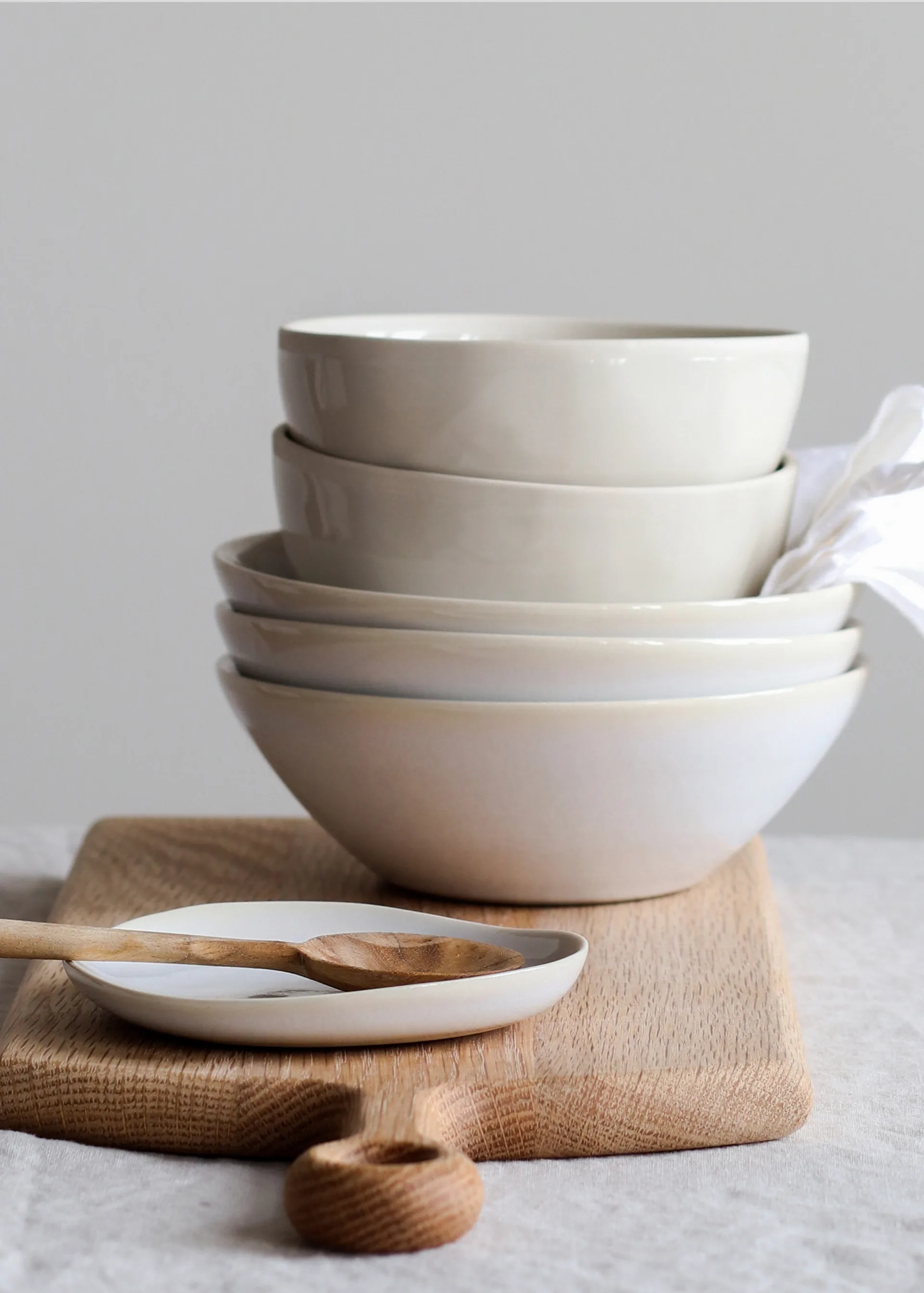 Tigela Vince M, Branco Tell Me More