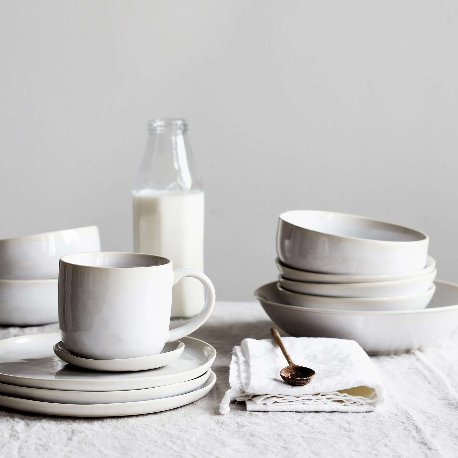 Tigela Vince S, Branco Tell Me More