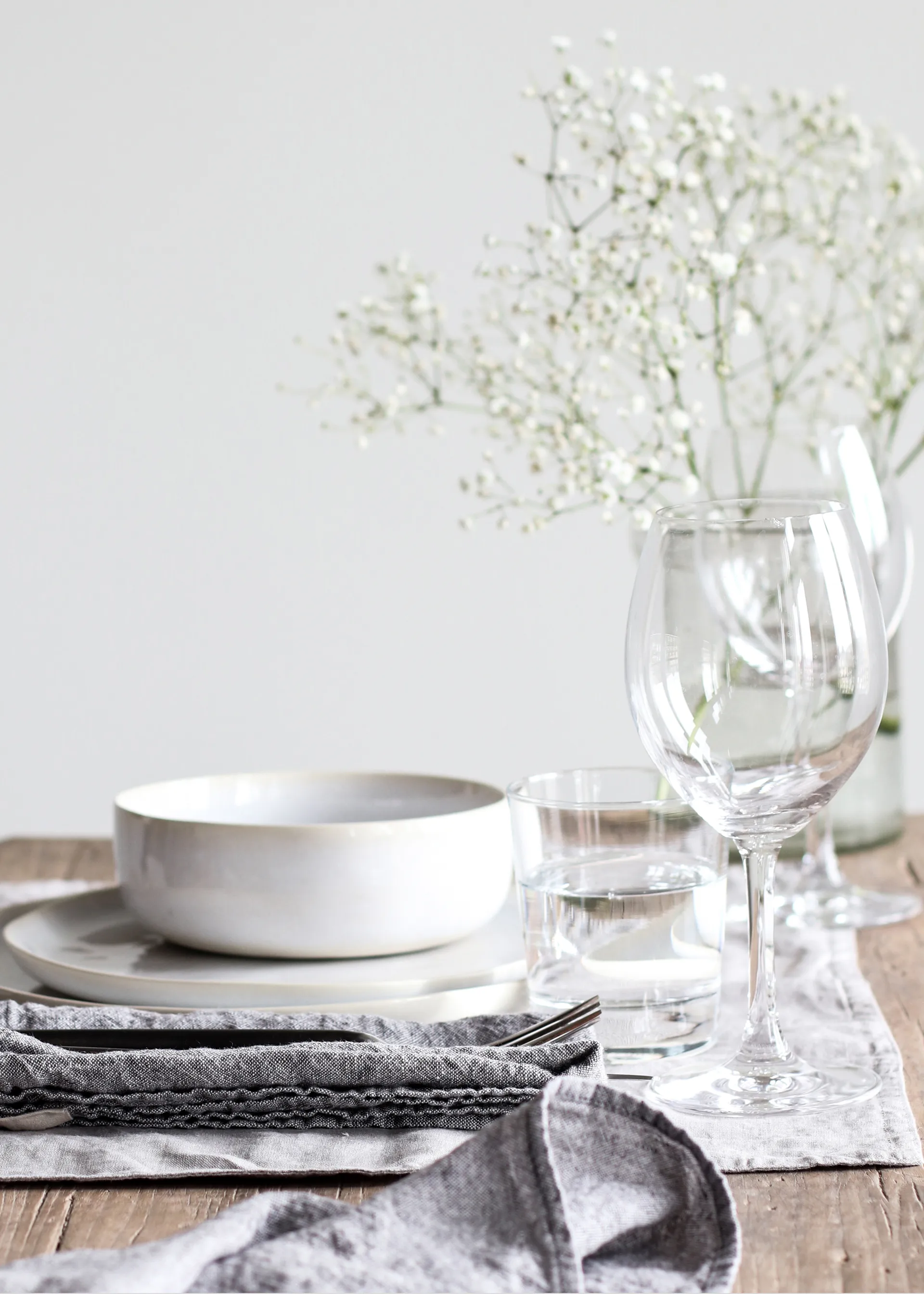 Tigela Vince S, Branco Tell Me More