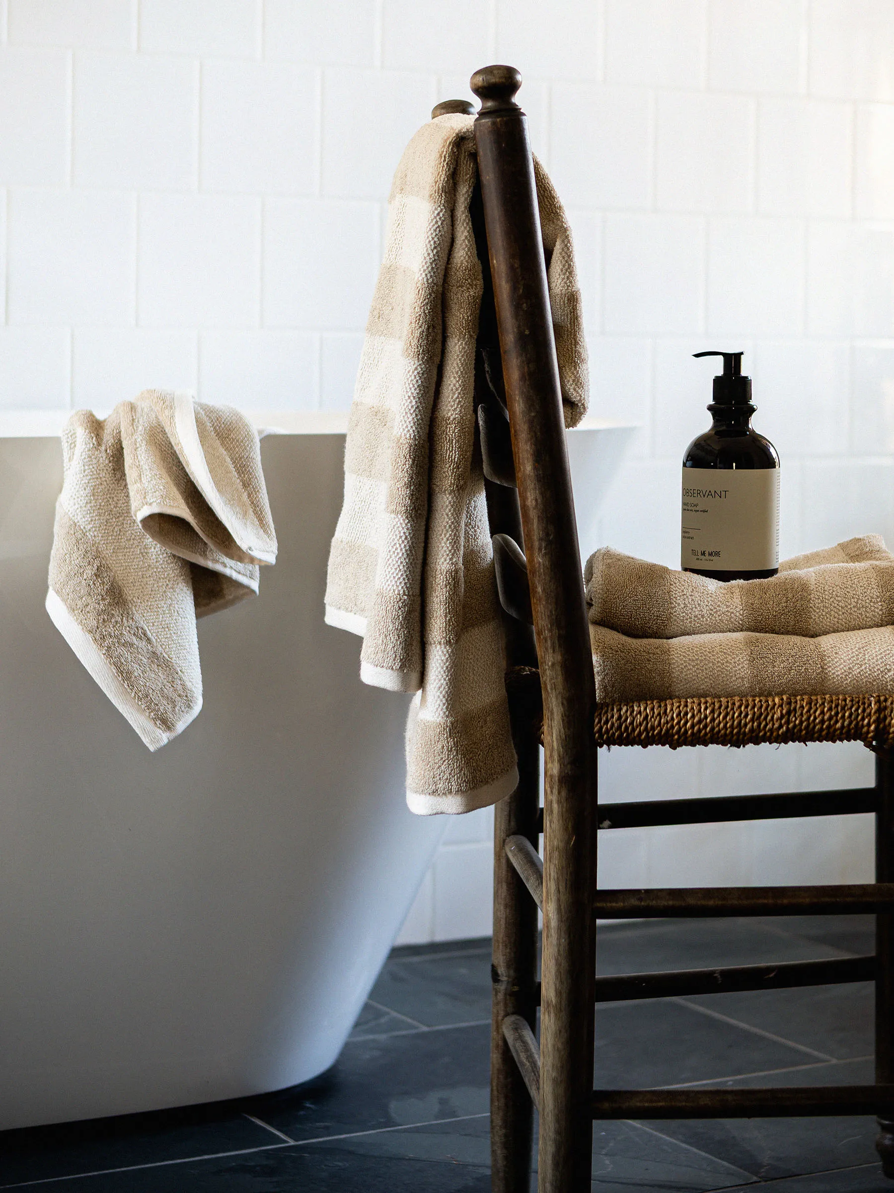 Toalha Cleo 70x140 cm, Beige Tell Me More