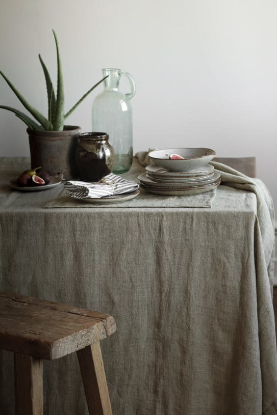 Toalha de mesa de linho Marion 145x270 cm, Dune Tell Me More