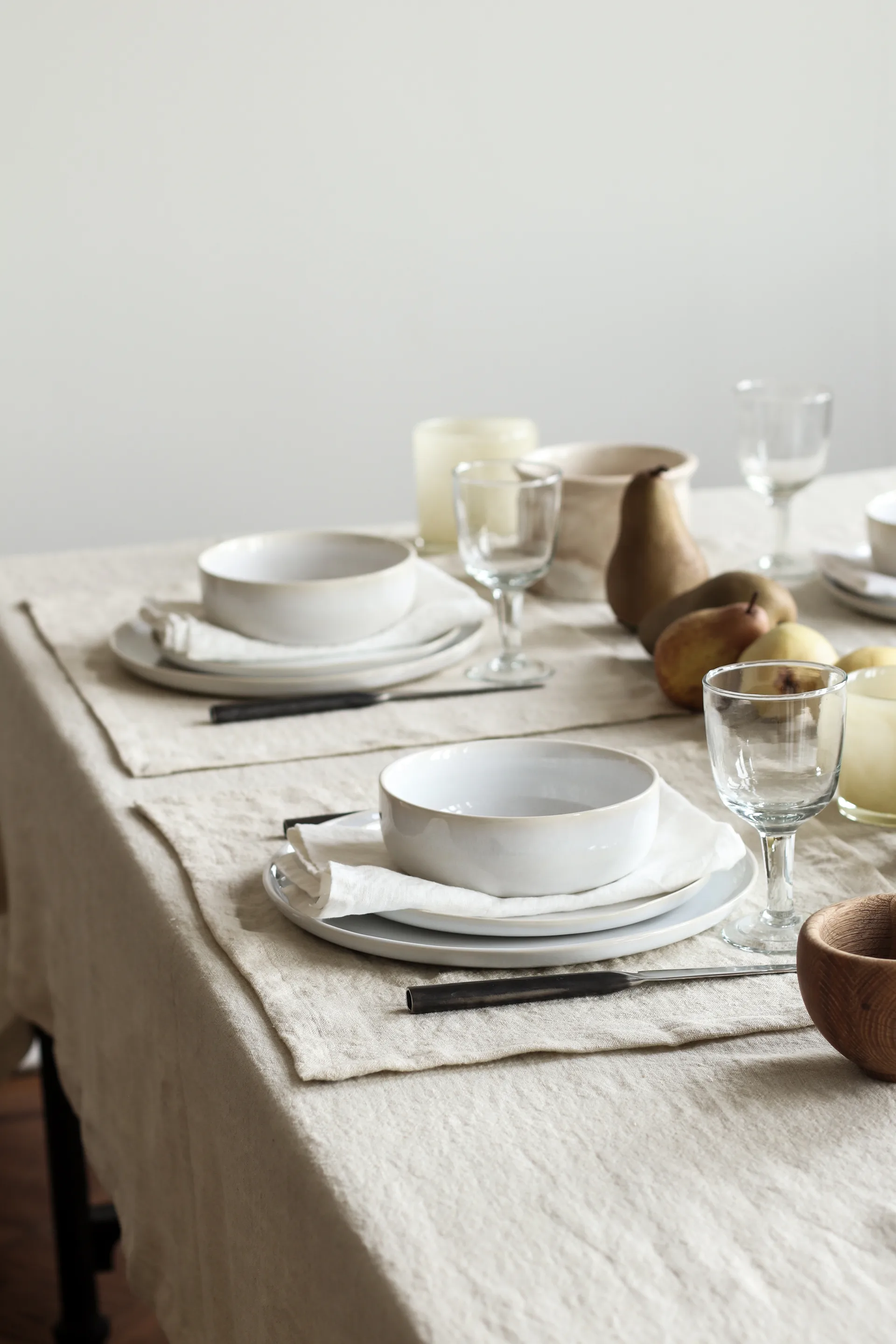 Toalha de mesa Marion linho 175x175 cm, Wheat Tell Me More