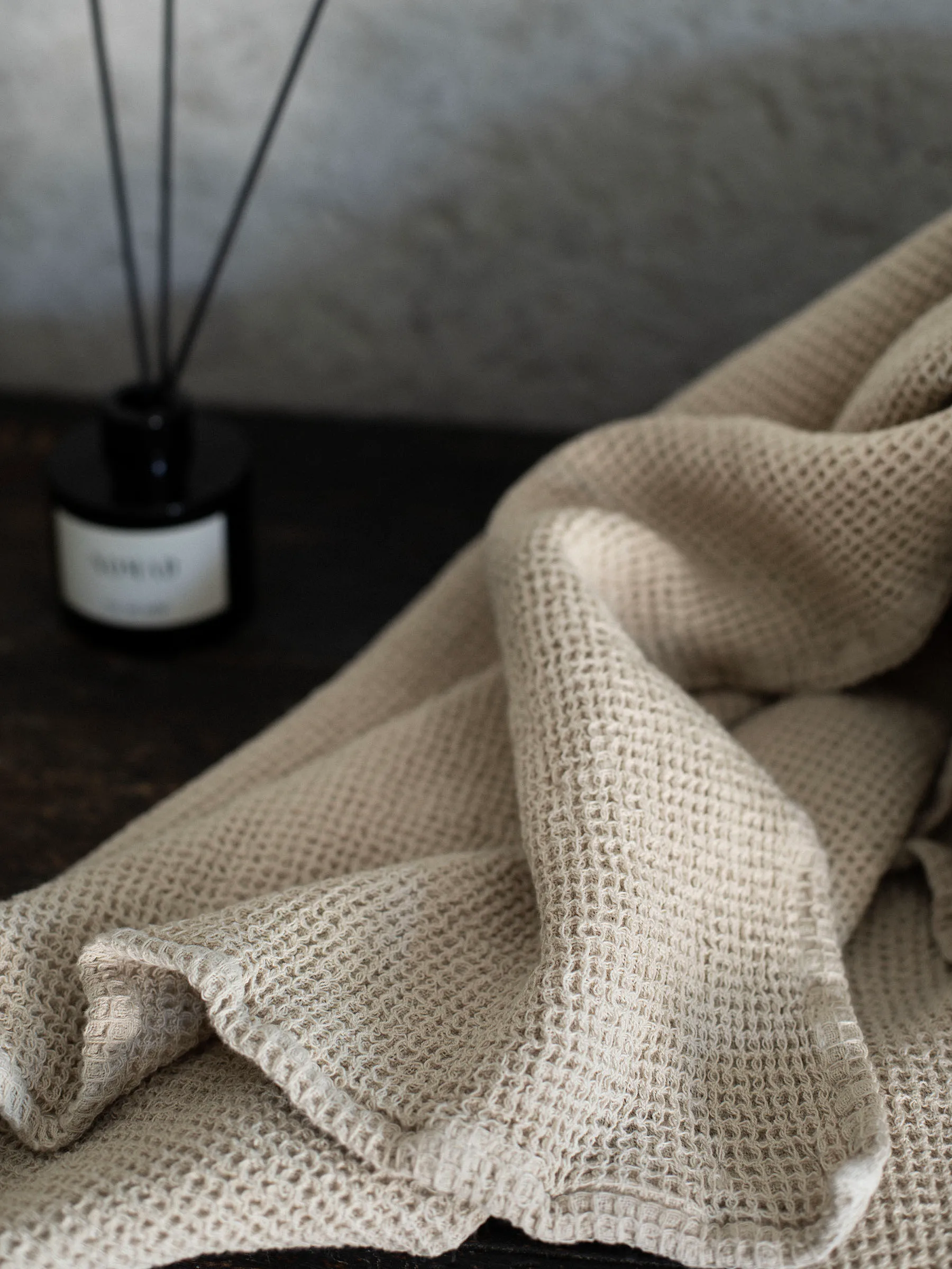 Toalha Nella 100x150 cm, Beige Tell Me More