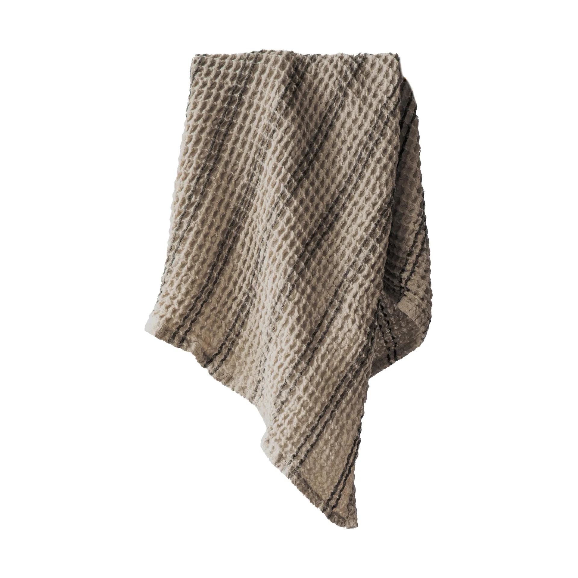 Toalha Nella 50x70 cm, Taupe Stripe Tell Me More