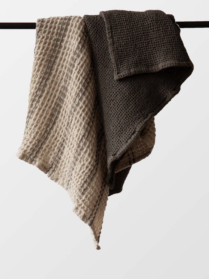 Toalha Nella 50x70 cm, Taupe Tell Me More