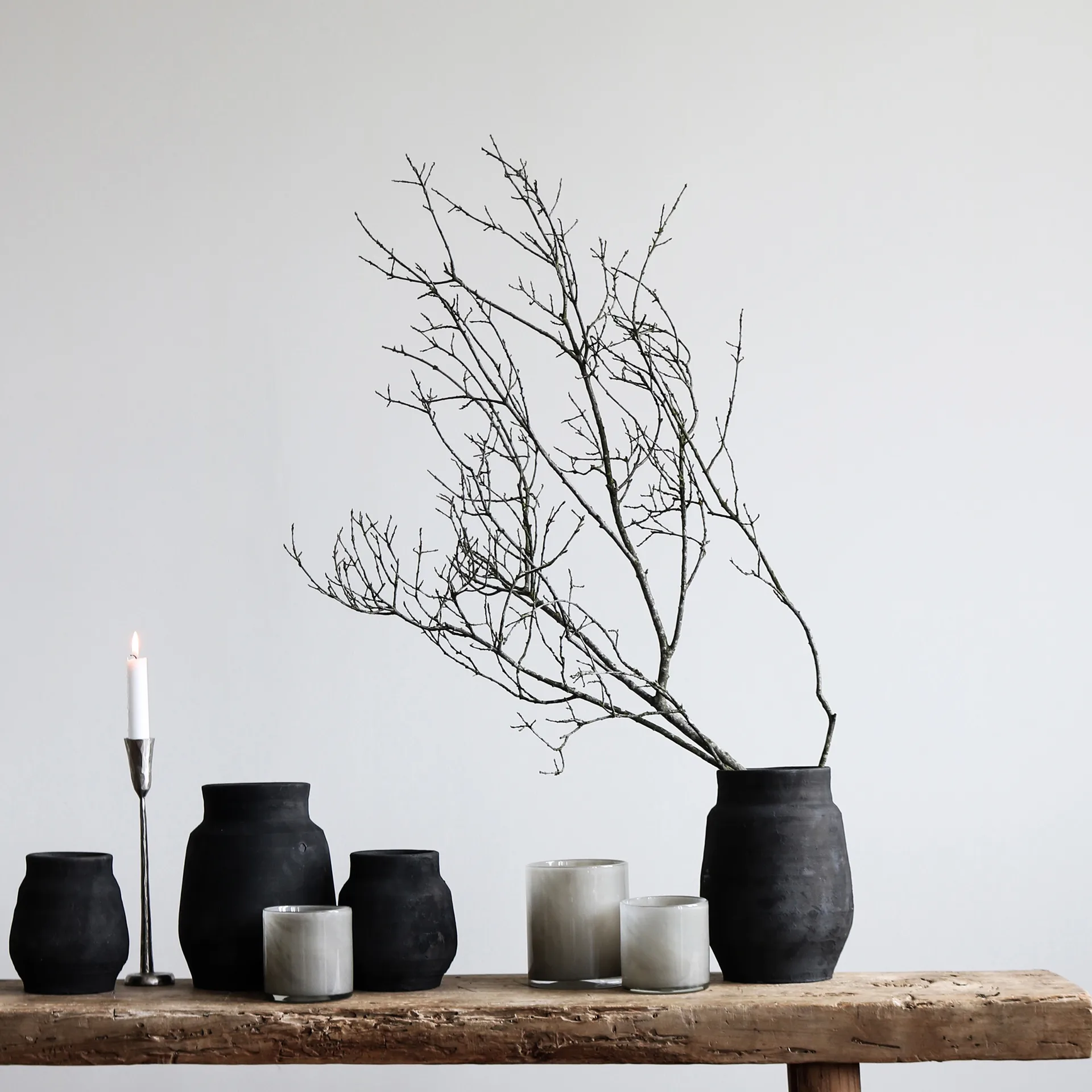 Vaso de flores Hero S, Preto Tell Me More