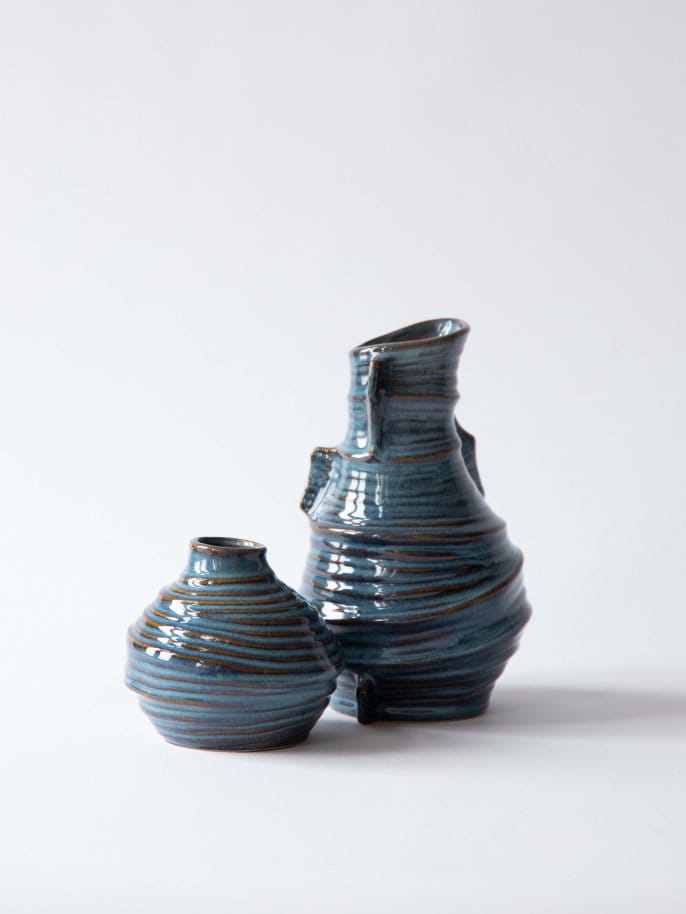 Vaso Montana large, Blue Tell Me More