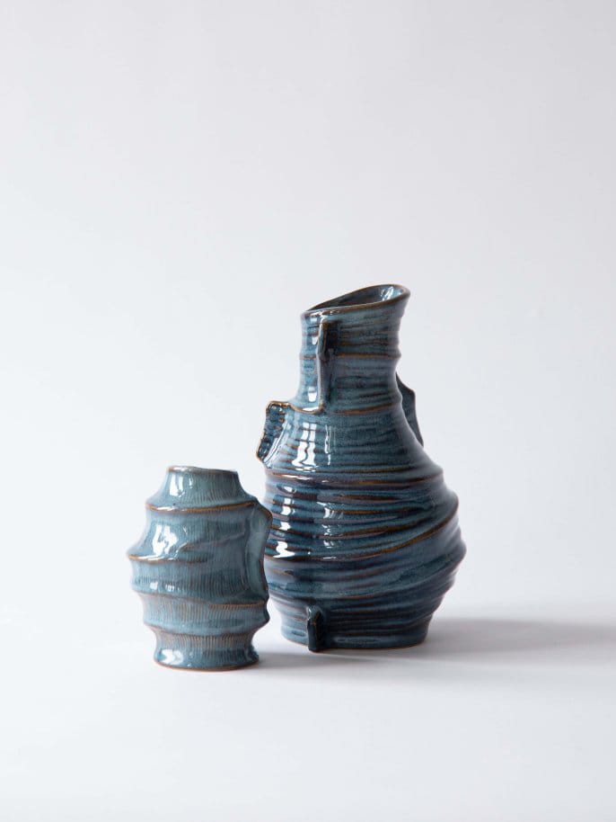 Vaso Montana small, Blue Tell Me More