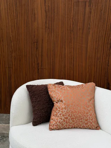 Almofada decorativa leopardo Vildklint - Rust, 50x50 cm - Tinted