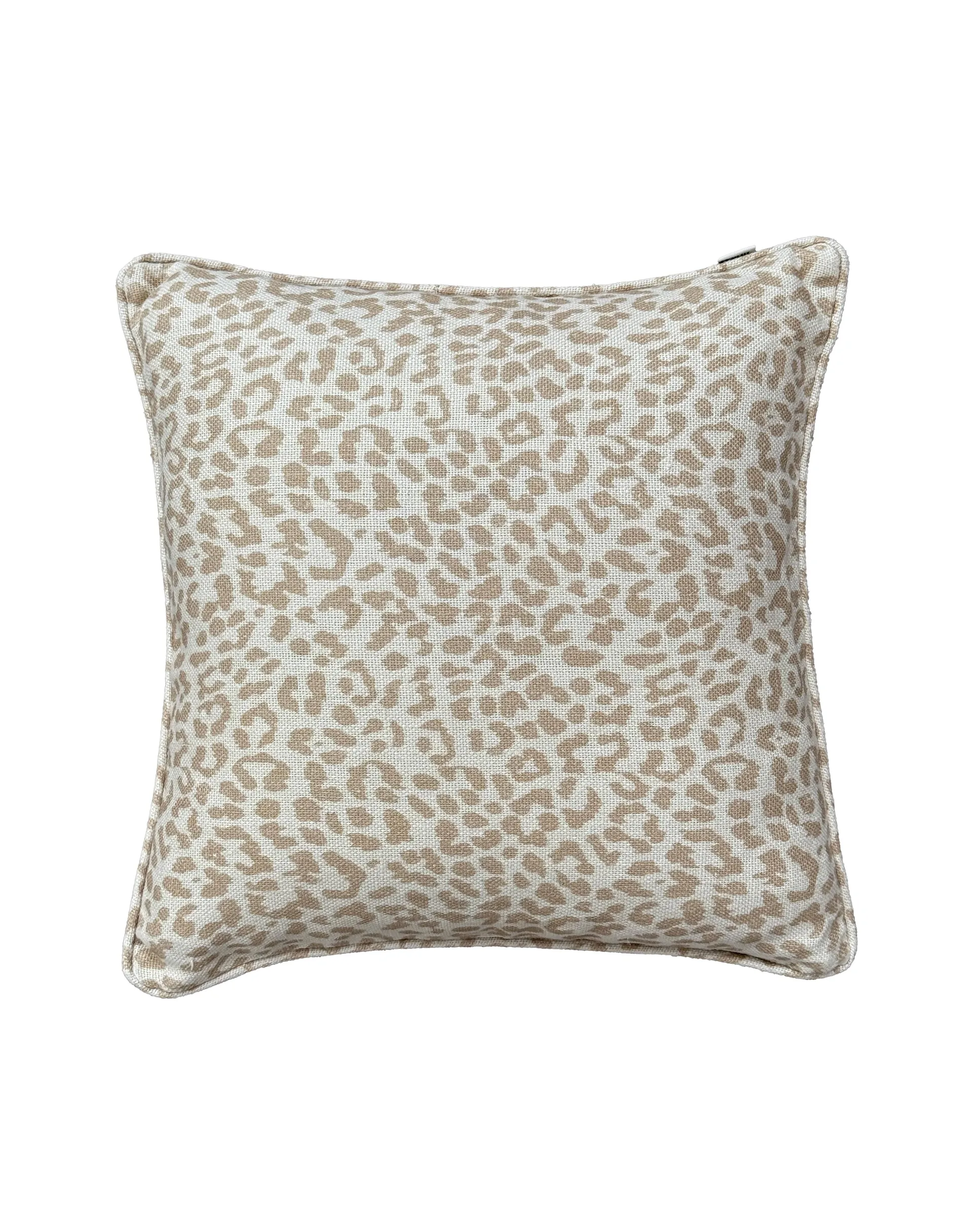 Almofada decorativa Norell, Leopard bege-off white, 50x50 cm Tinted