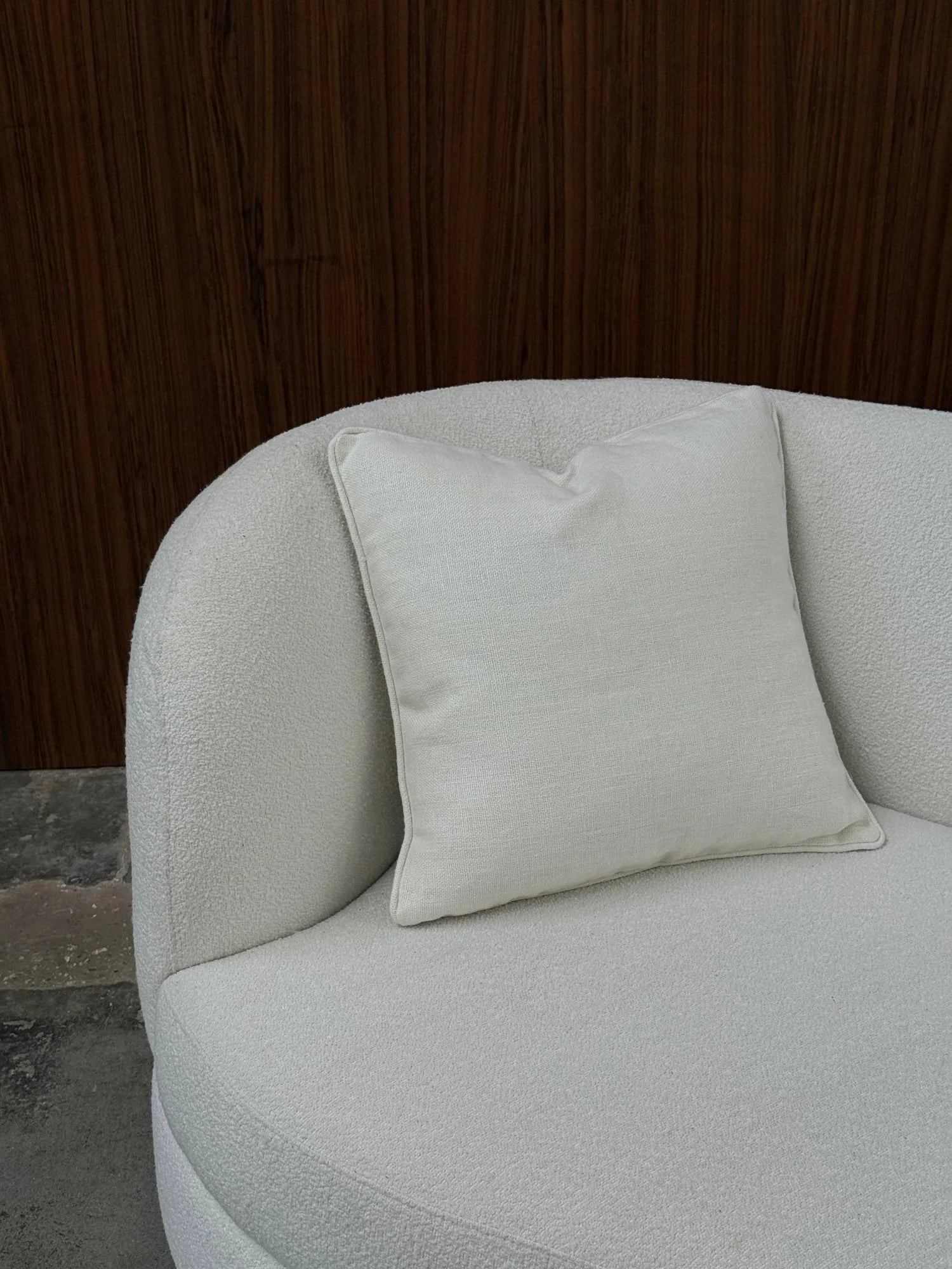 Almofada decorativa Norell, Off white, 50x50 cm Tinted